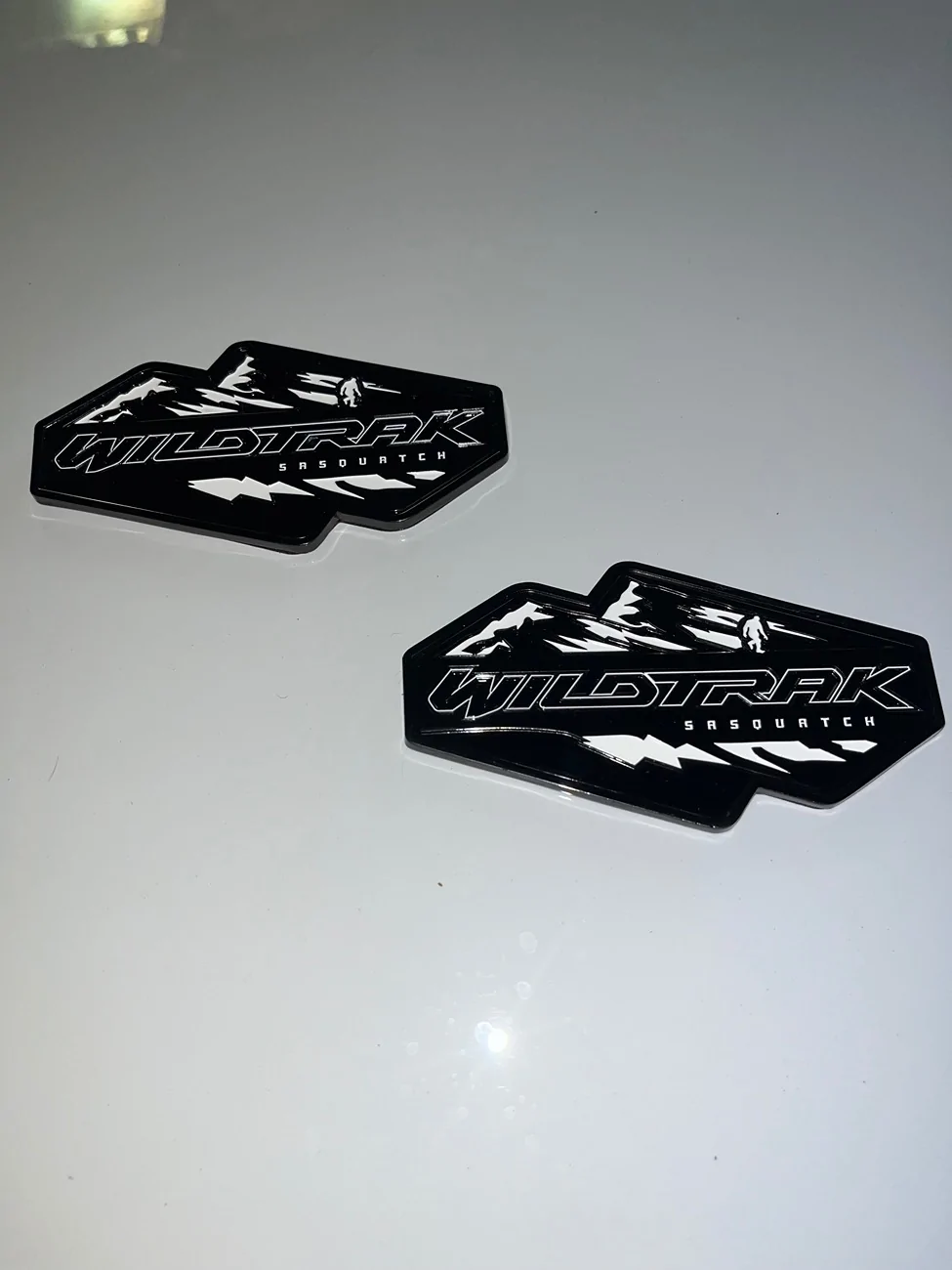Ford Bronco Fender badge for wildtrak. IMG_1276