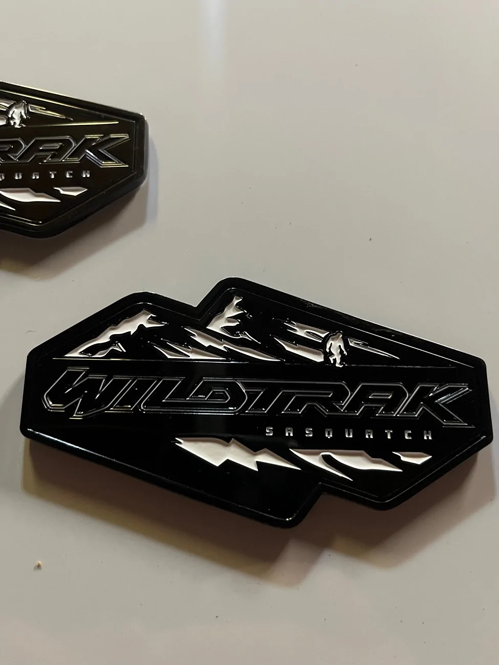 Ford Bronco Fender badge for wildtrak. IMG_1273
