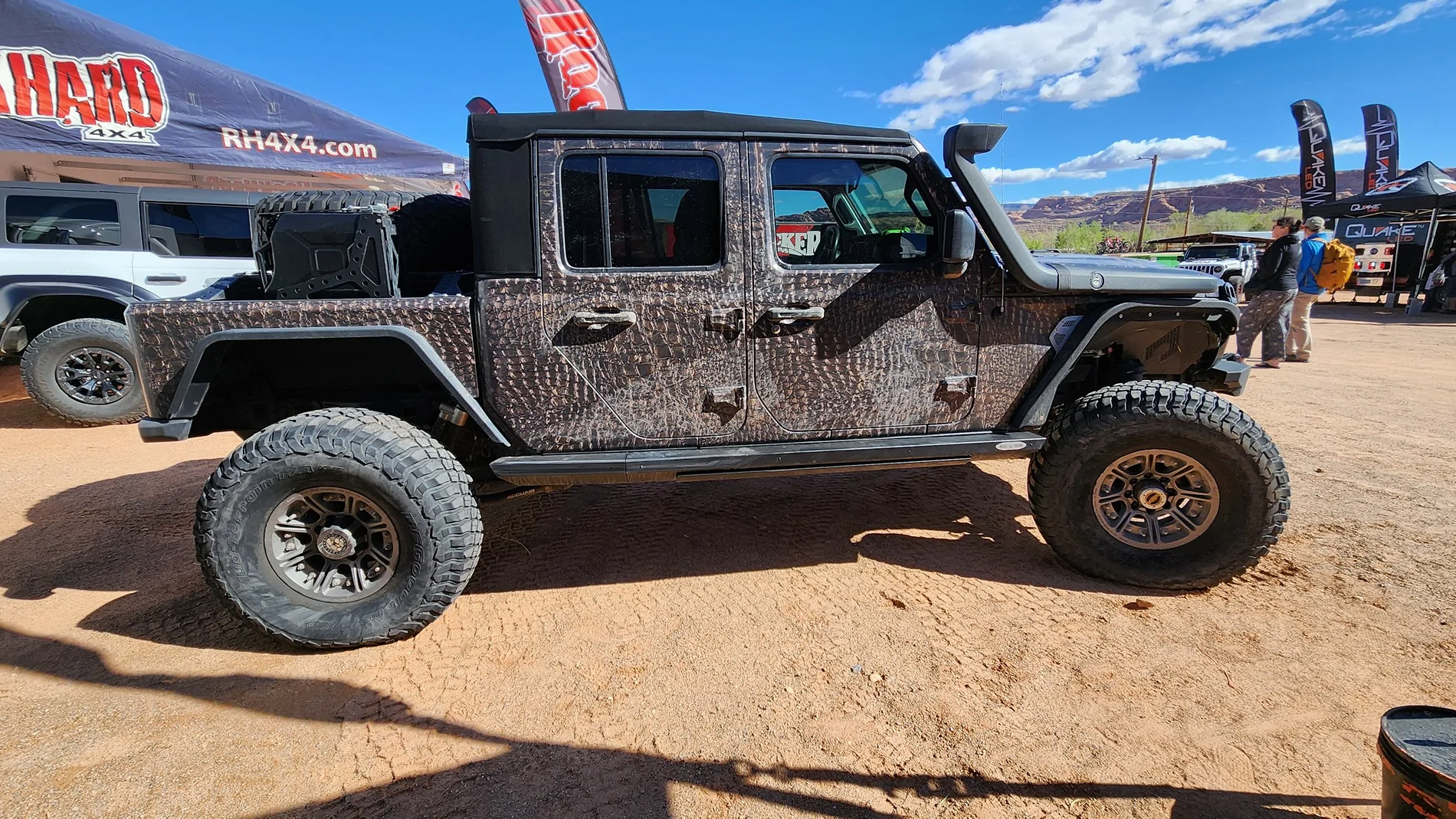 Ford Bronco 2 Broncos vs. 9 Jeeps @ Moab Pickle Trail Ride 3/31/26 Rig 5