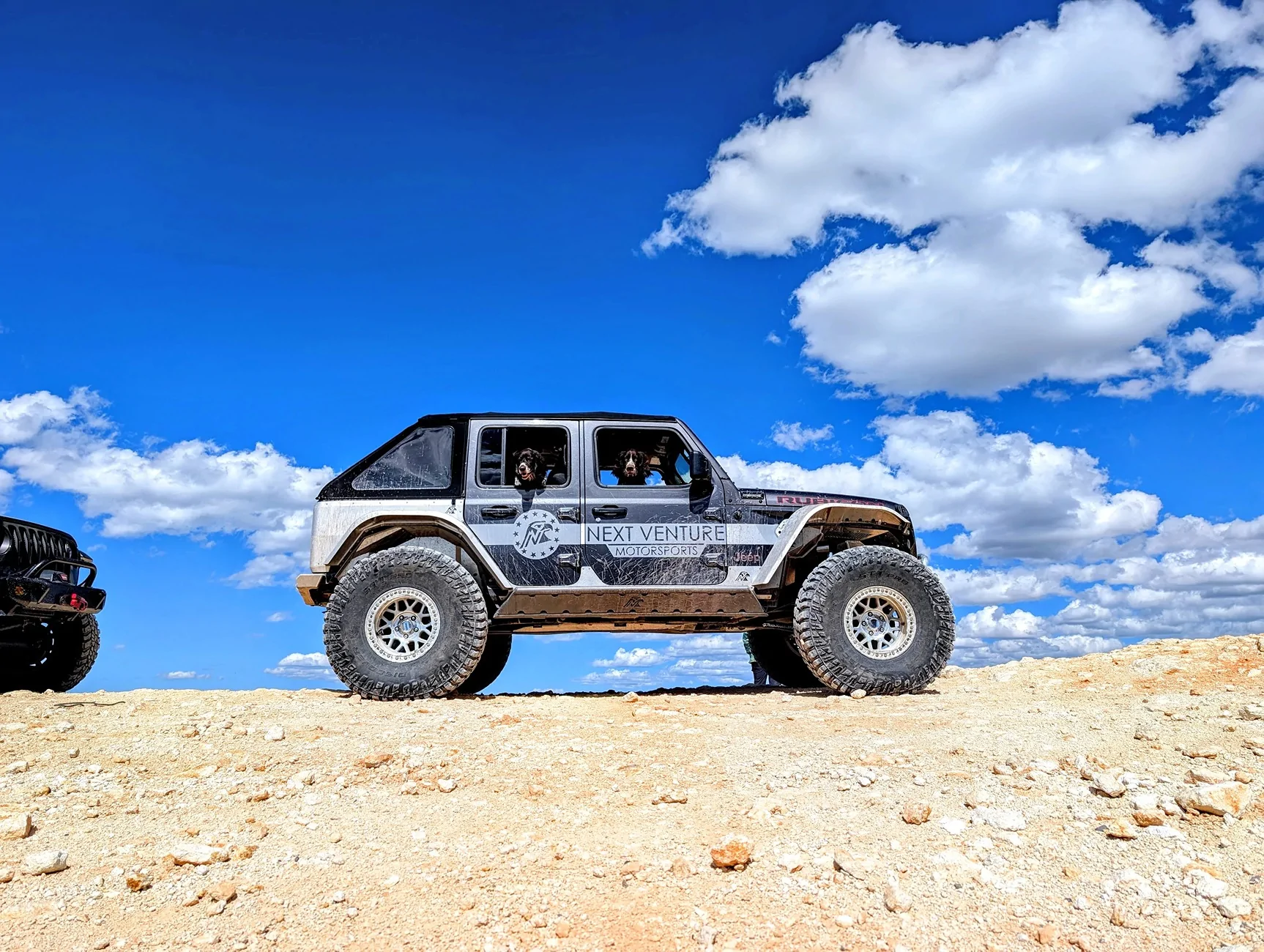 Ford Bronco 2 Broncos vs. 9 Jeeps @ Moab Pickle Trail Ride 3/31/26 Rig 4