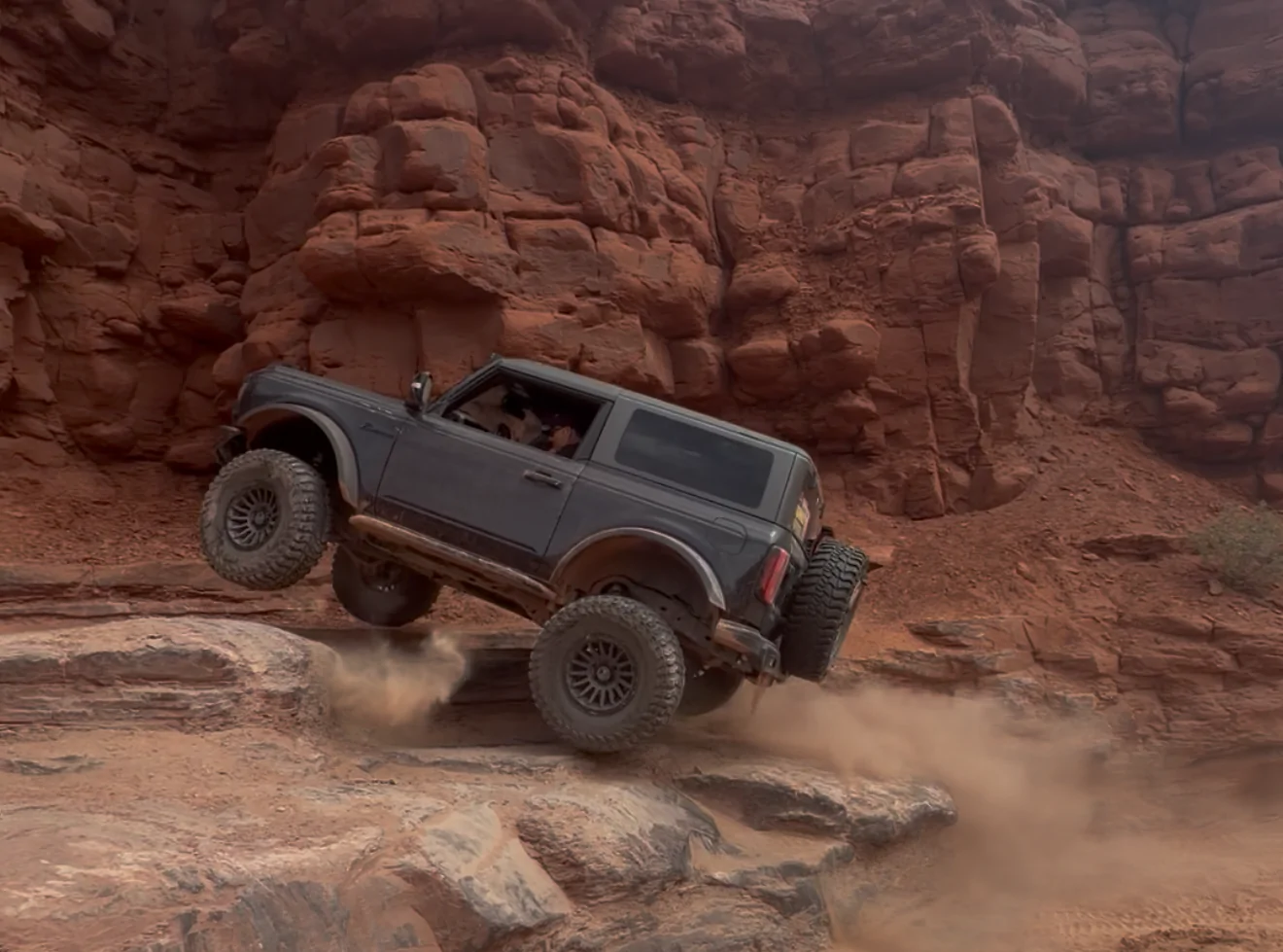 Ford Bronco 2 Broncos vs. 9 Jeeps @ Moab Pickle Trail Ride 3/31/26 OBS 1 1