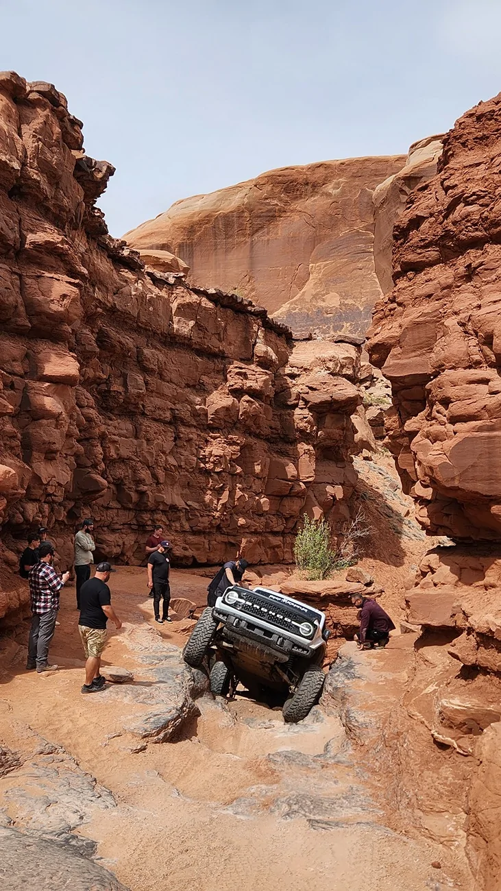 Ford Bronco 2 Broncos vs. 9 Jeeps @ Moab Pickle Trail Ride 3/31/26 OBS 3 3