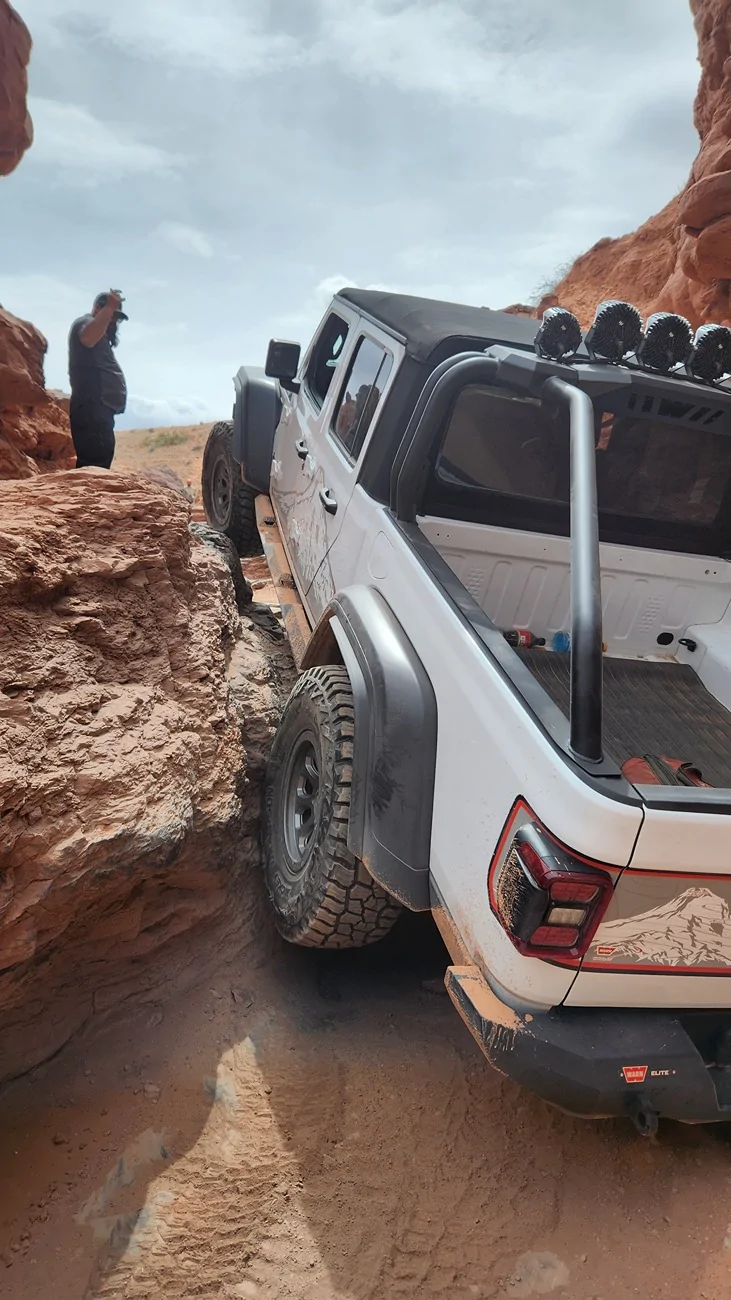Ford Bronco 2 Broncos vs. 9 Jeeps @ Moab Pickle Trail Ride 3/31/26 OBS 3 4