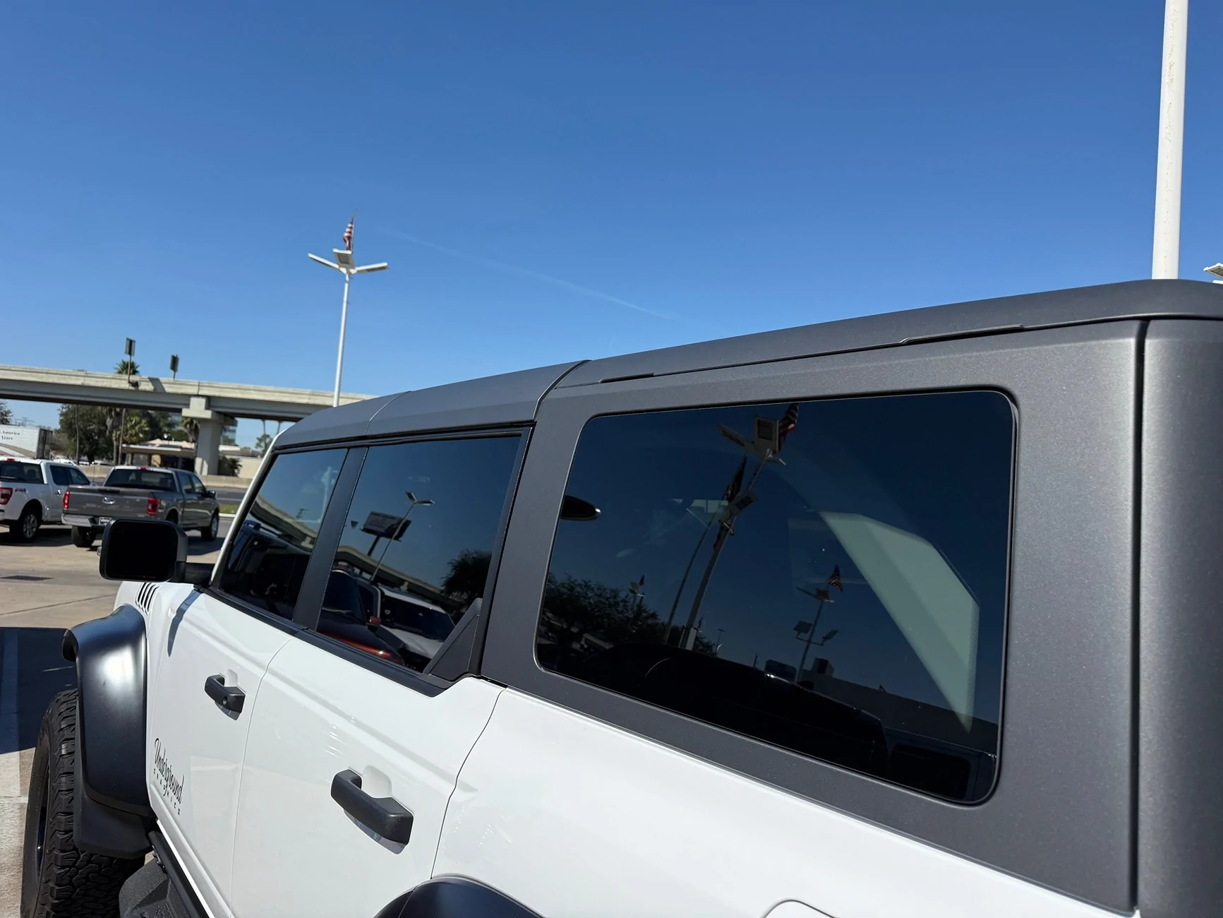 Ford Bronco We wrapped our hardtop because Ford denied our color mismatched panels, ...details inside! Hard Top 02