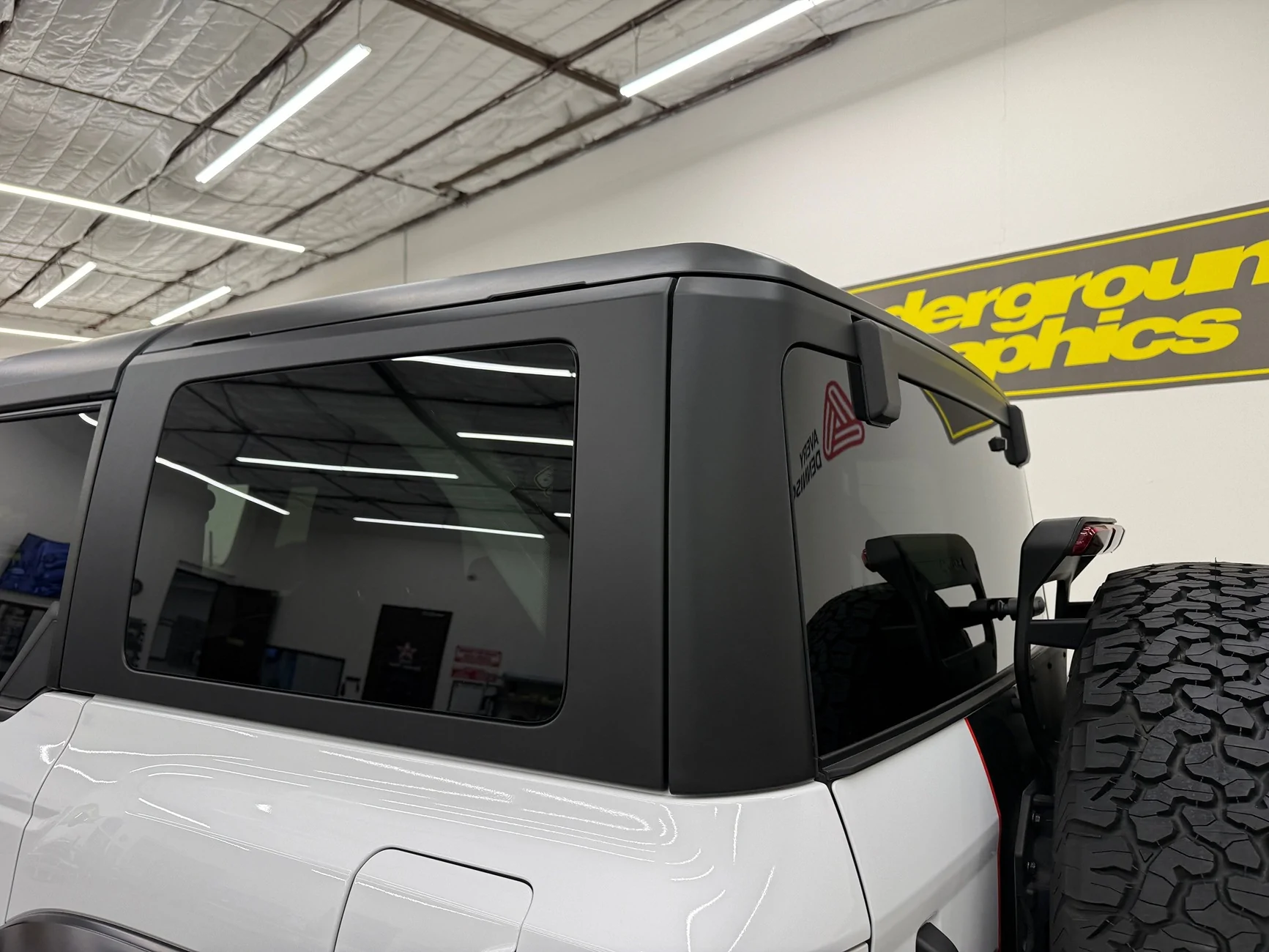Ford Bronco We wrapped our hardtop because Ford denied our color mismatched panels, ...details inside! Wrapped Top 04