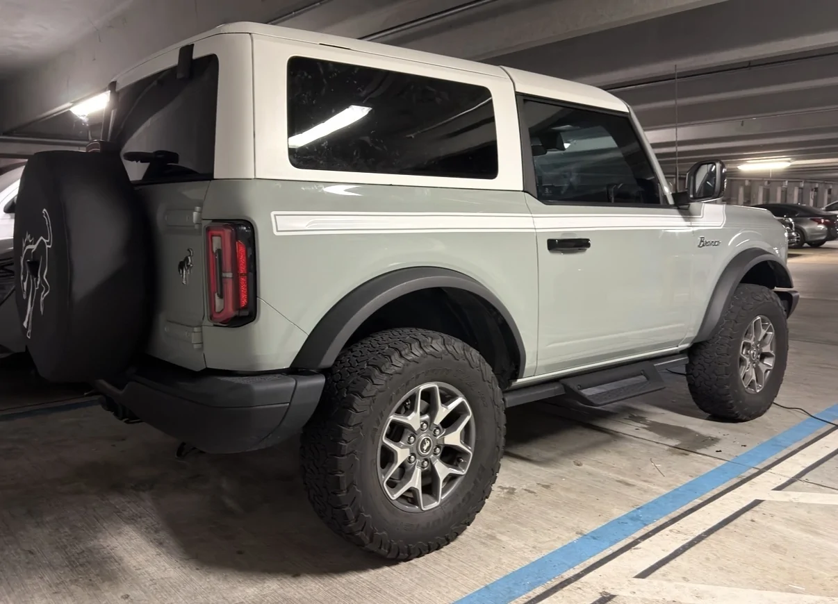 Ford Bronco Wrapped MIC Hard Top White + various other weekend additions IMG_8696