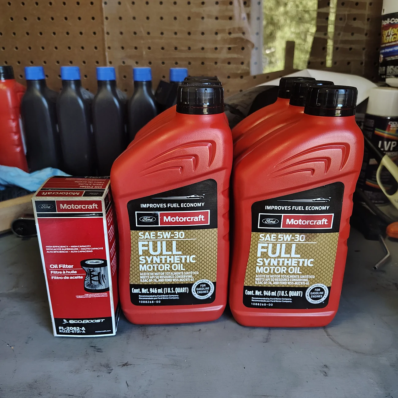 Ford Bronco Butterscotch, 2dr HEL, Wife's Build Laura's 2nd Oil Change at 4108.2 miles