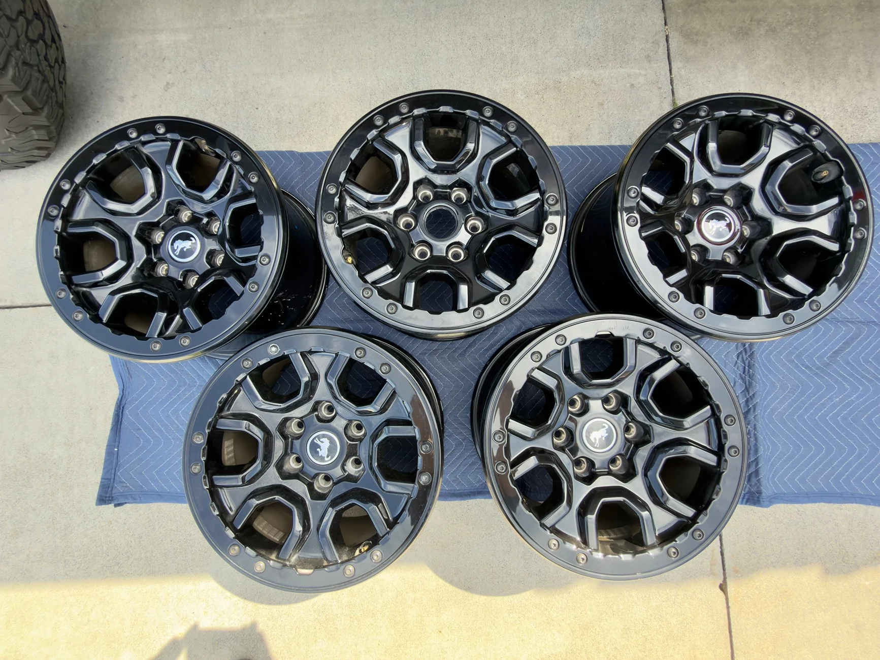 Ford Bronco OEM Bronco Sasquatch Beadlock-Capable Wheels (Set of 5) – Orange County Pickup IMG_1838
