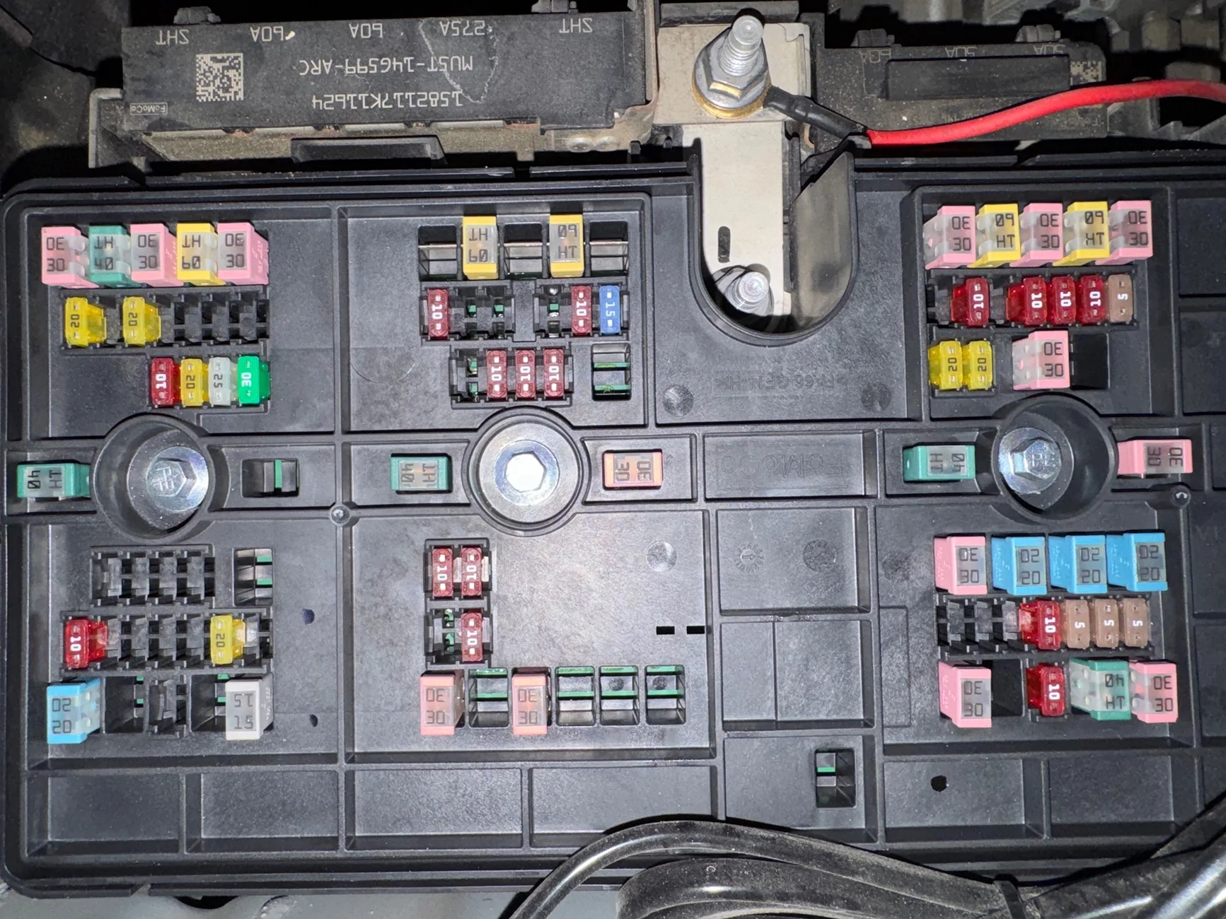 Ford Bronco 2021 Bronco Fuse Types IMG_8078