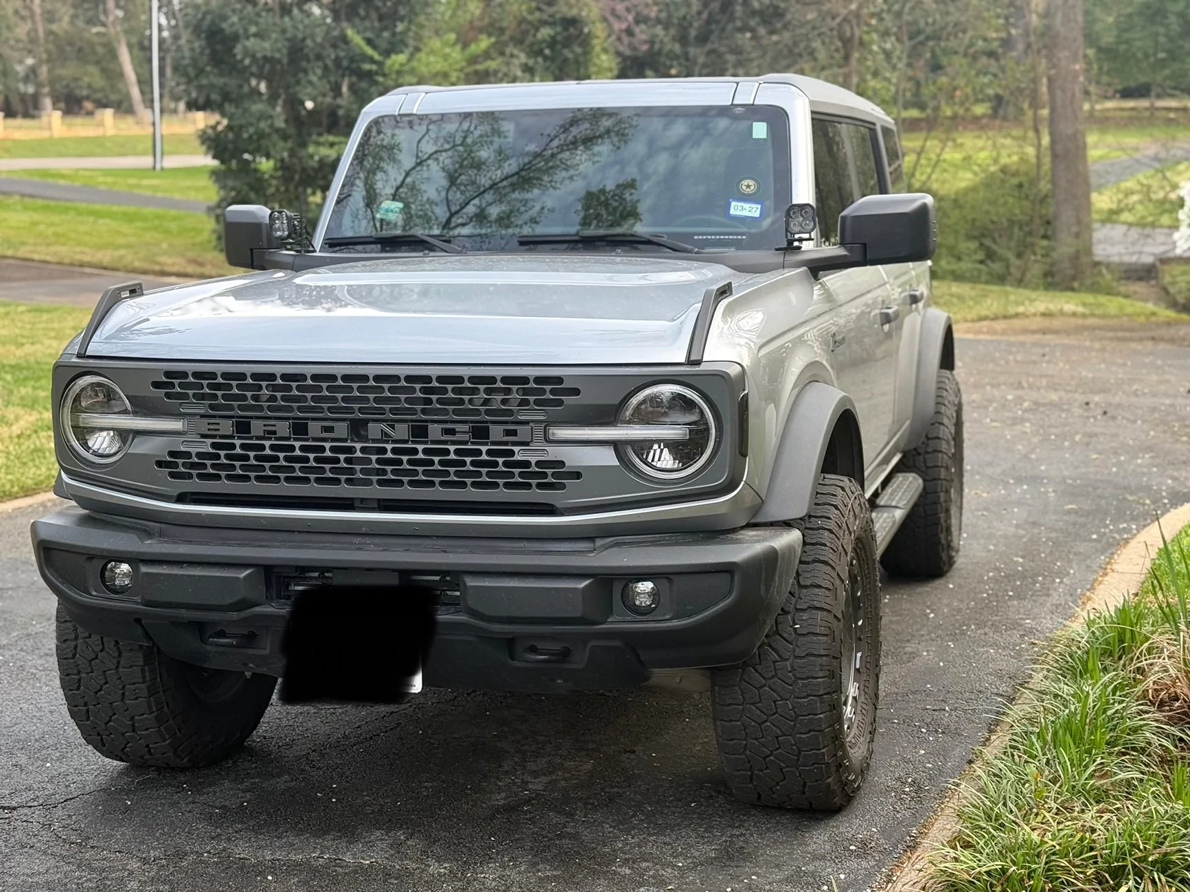 Ford Bronco 9.5 inch wheel poke IMG_5296
