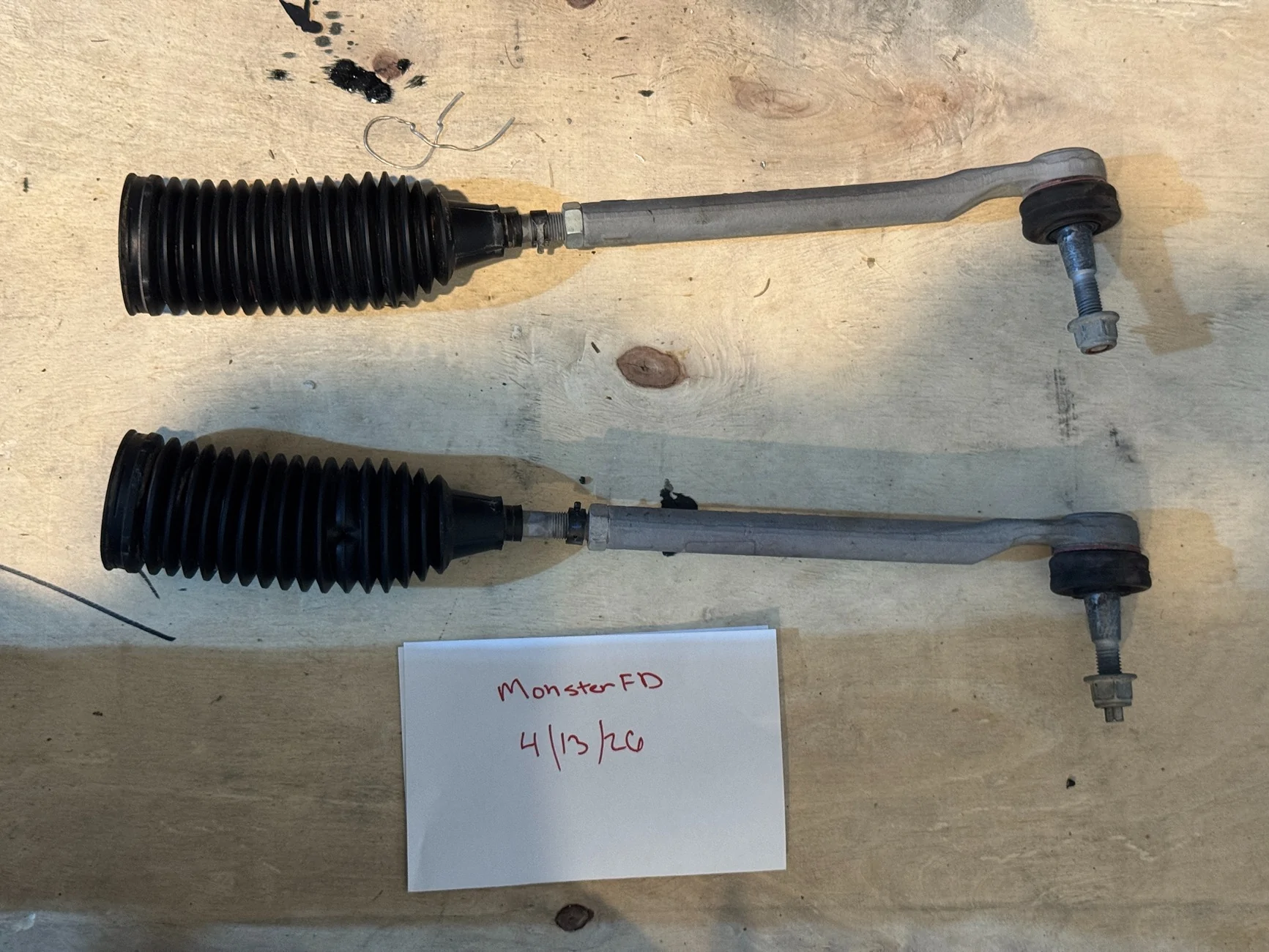 Ford Bronco Socal - Bronco Raptor oem full tie rods (2) Photo Apr 13 2026, 3 14 02 PM