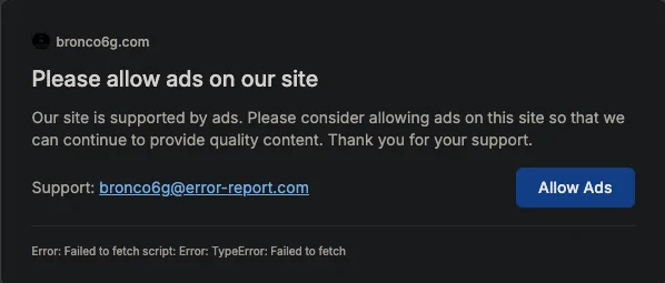 Ford Bronco Anyone unable to log in to forum with Firefox? 1776222877251-qz