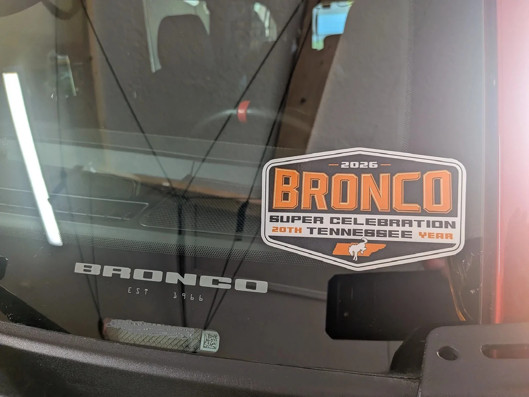 Ford Bronco Super Celebration East 2026 supercell