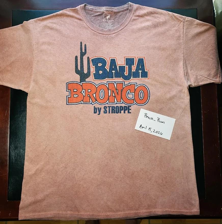 Ford Bronco ISO : WTB : BAJA BRONCO STROPPE Edition Hat/Shirt 1776289978045-2z