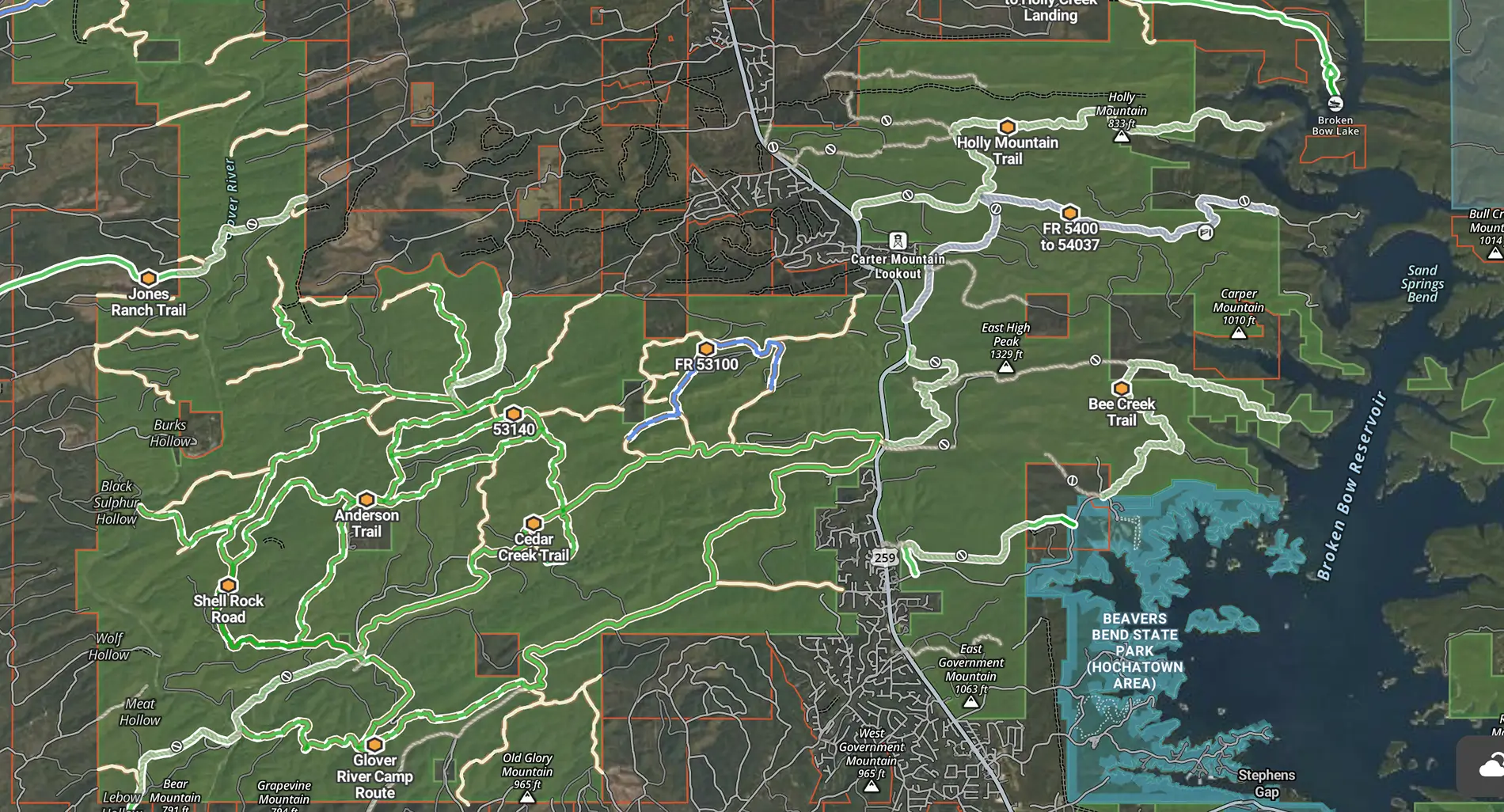 Ford Bronco How do you guys scout trails to use? 1776303210536-aa