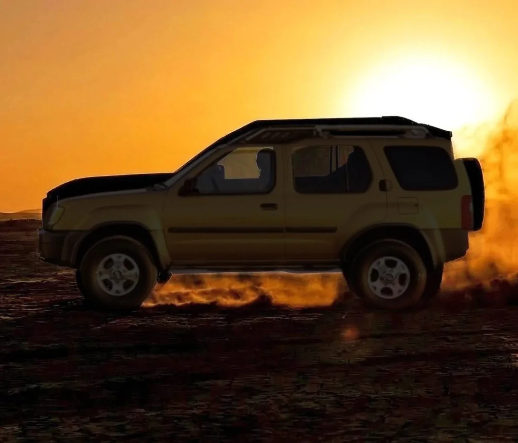 Ford Bronco Rival: 2029 Xterra News & Previews 2029-Xterra-Preview-Silhouette_Teaser_JPEG-e1776222767657 copy