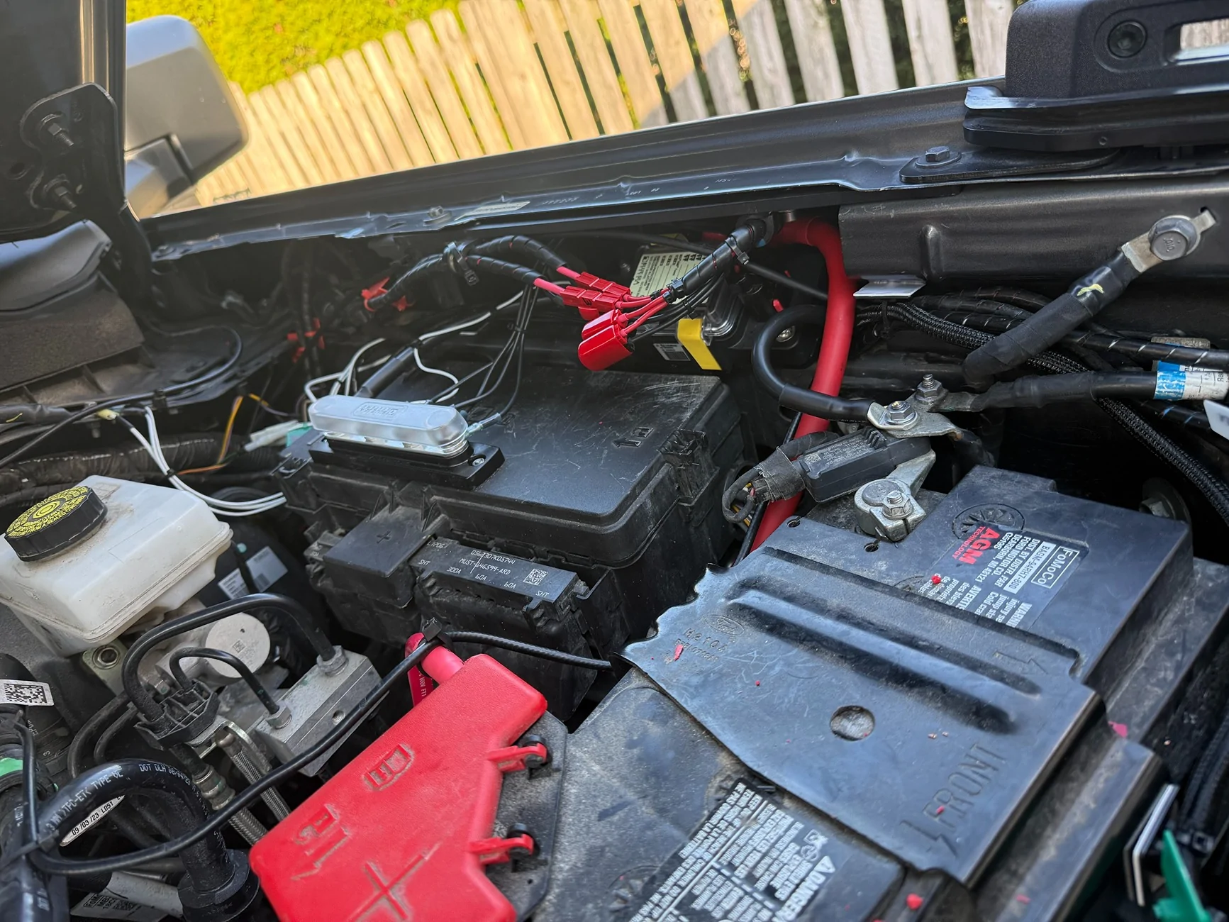 Ford Bronco Powering Winch with AUX + Relay / Isolator IMG_4170