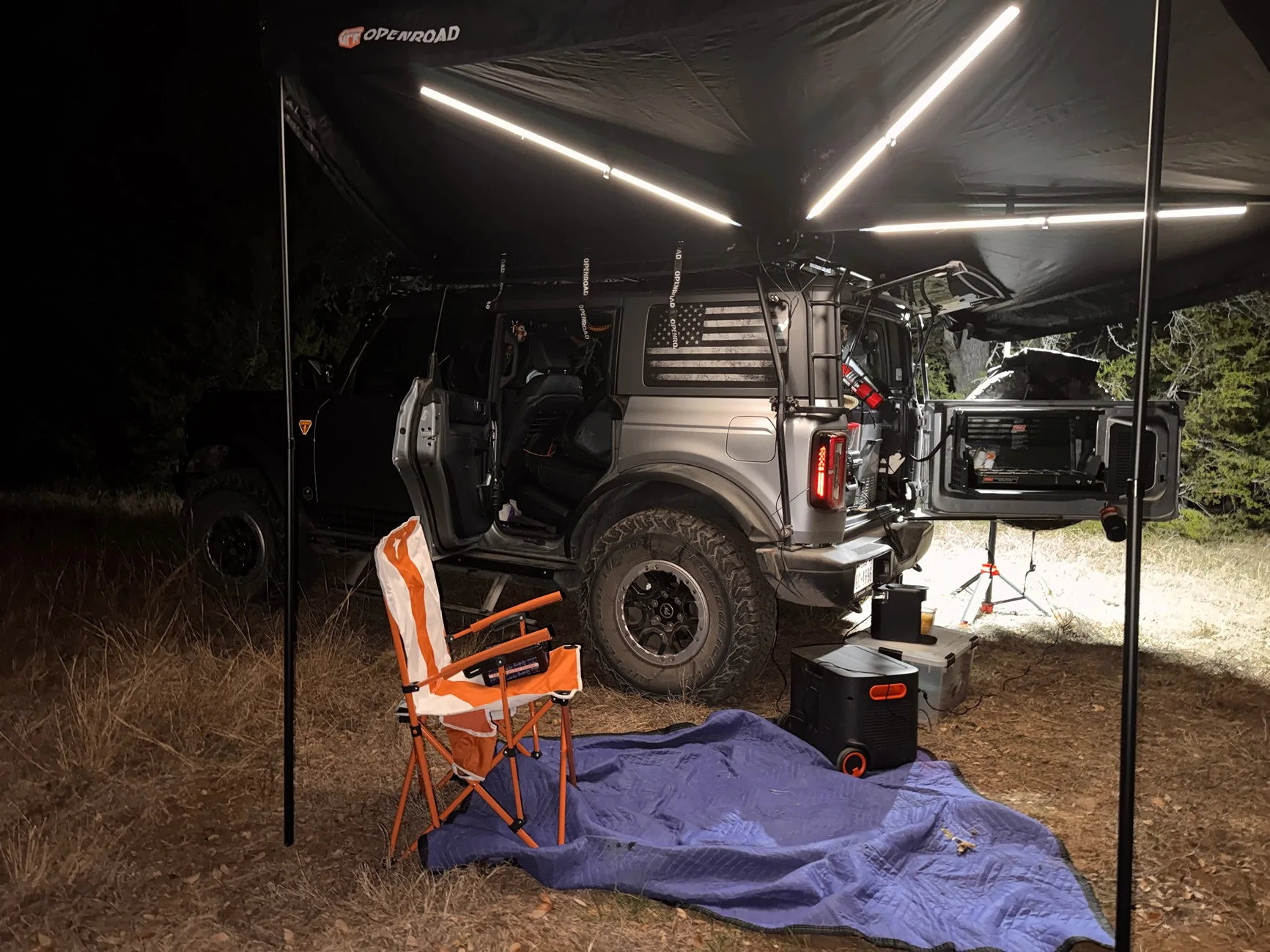 Ford Bronco Let's see your roof-top Tents and camping setups! IMG_4467