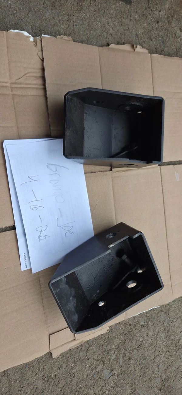 Ford Bronco Rear shock skid plates 20260416_142054