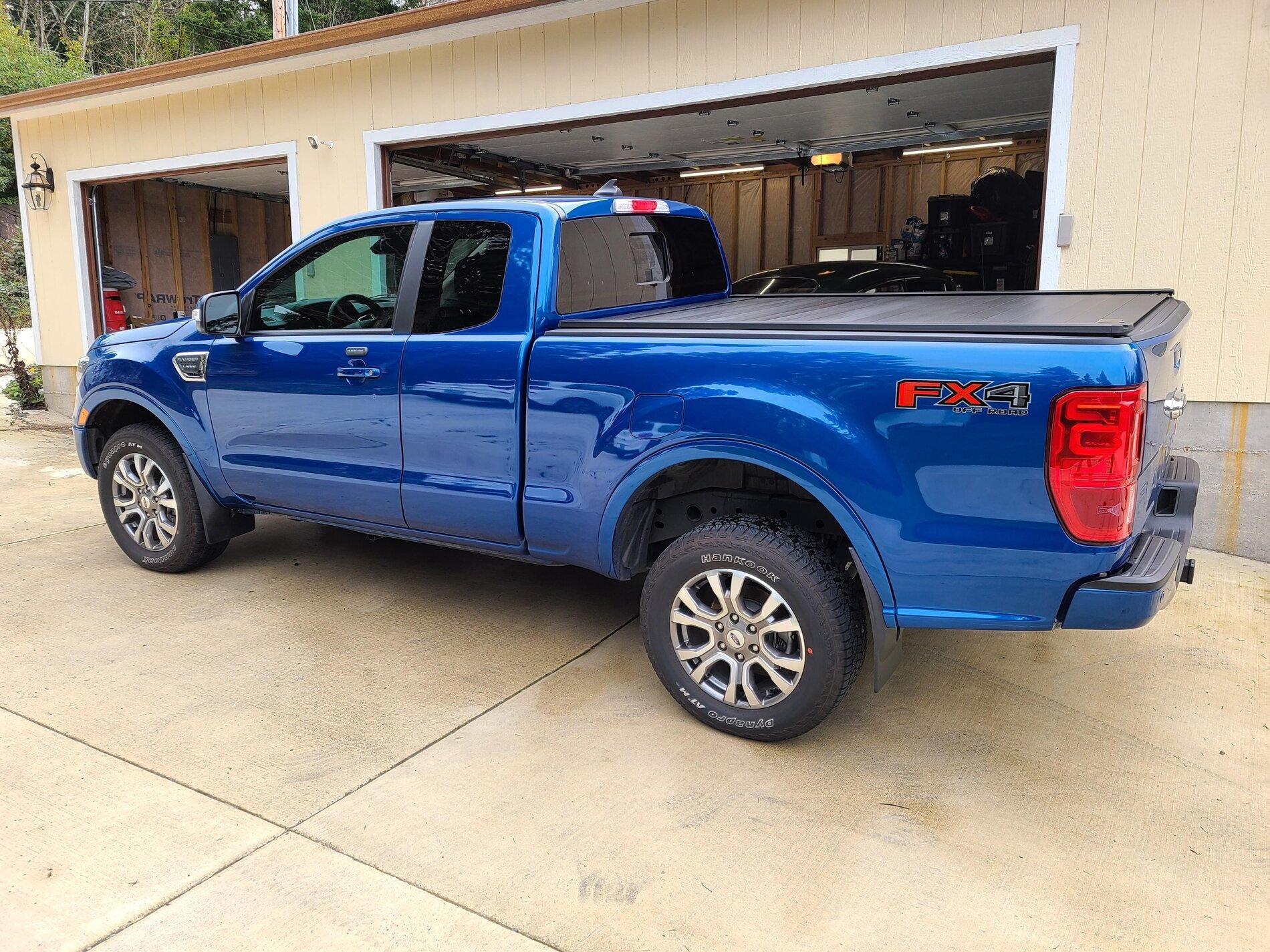Ford Bronco Where is Velocity Blue ? flaps 2