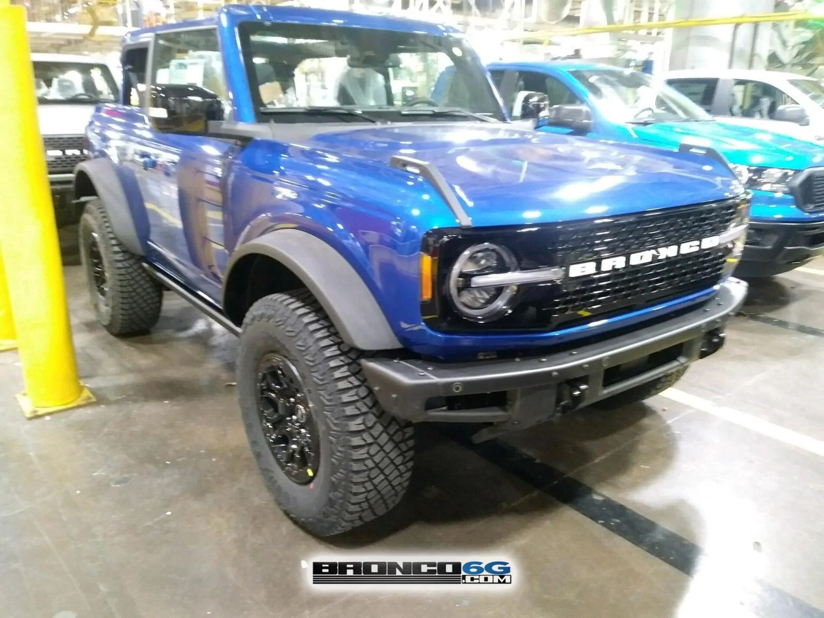Ford Bronco 15+ Bronco builds from the factory ??♨️ 14 - 2021 Bronco First Edition Velocity Blue 3