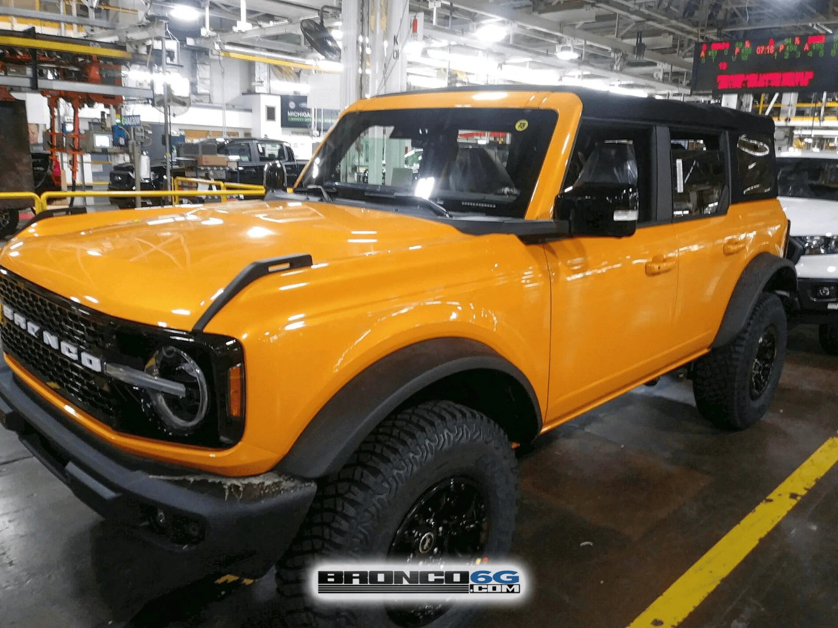 Ford Bronco Cyber Orange Paint Thread 1611023176893