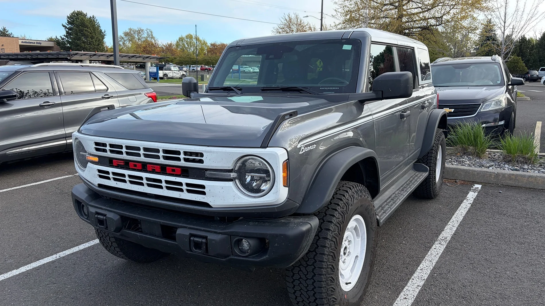 Ford Bronco OEM Roof Rack From ‘25 Heritage IMG_1680