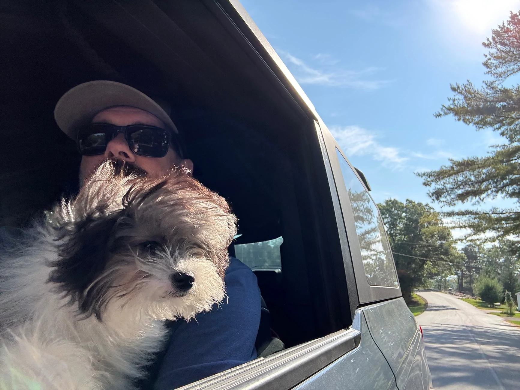 Ford Bronco Riding with dog - Bronco 2-Door options IMG_0527