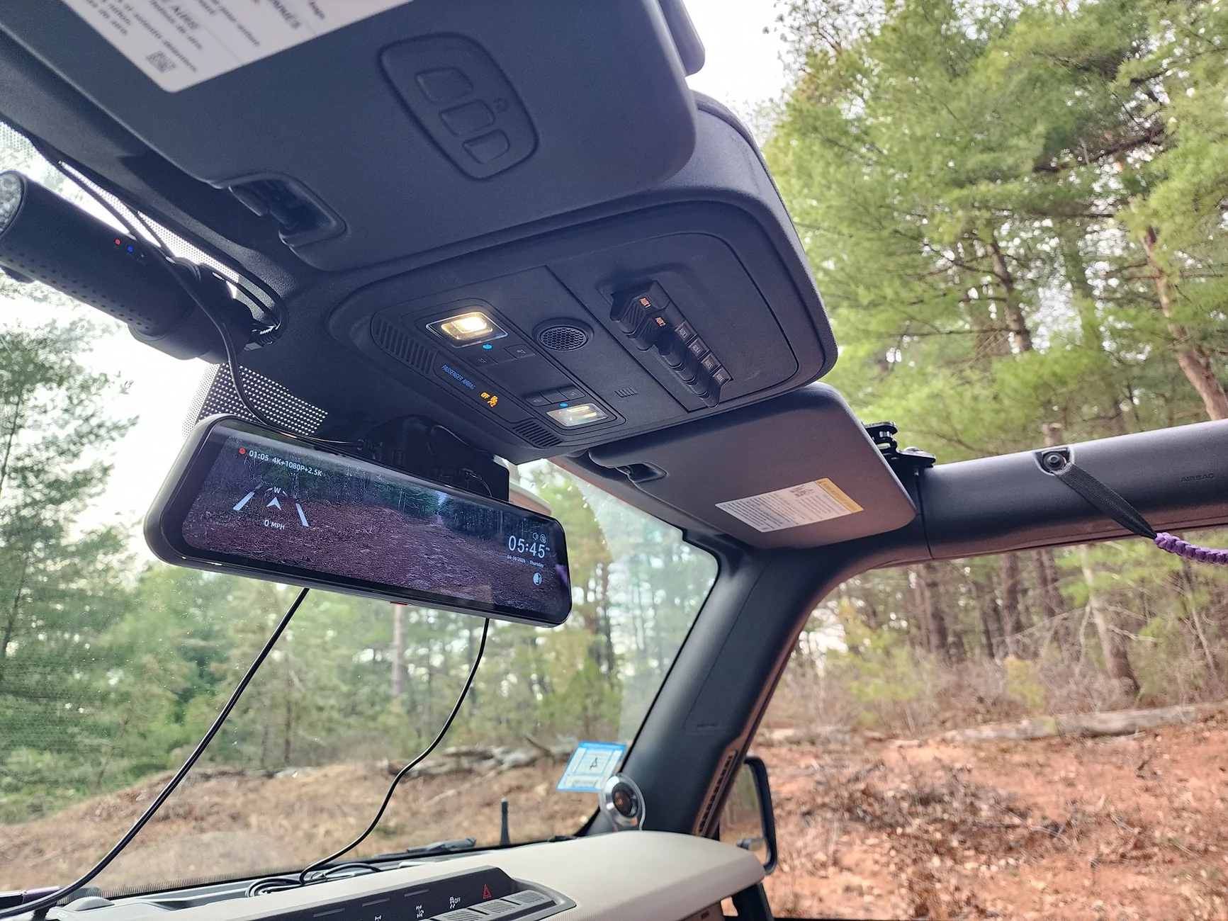 Ford Bronco Review of Wolfbox G900TRIPRO (Bumper Version) with OEM kit and OBDII wiring kit 20260416_174540