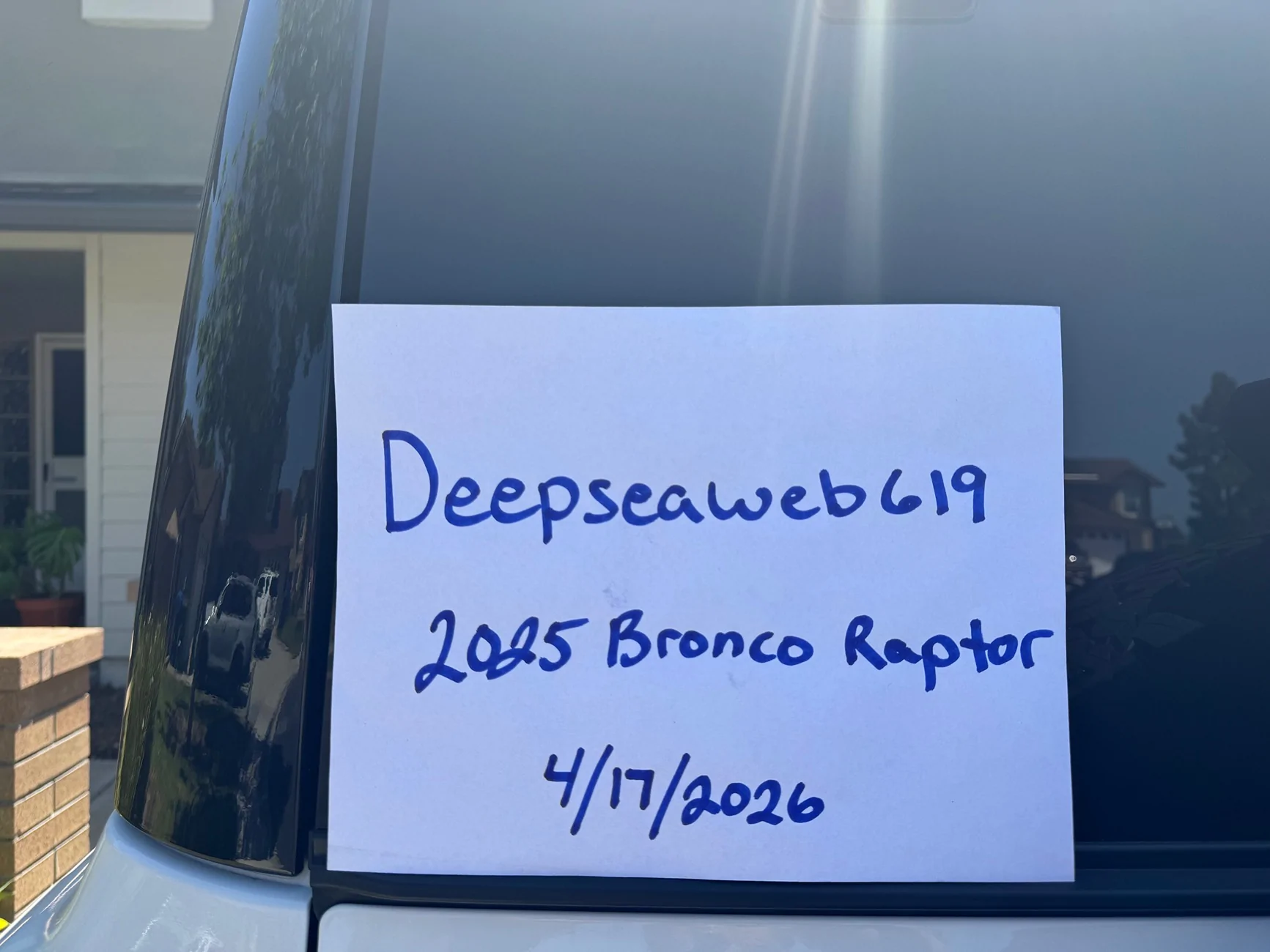 Ford Bronco 4-DOOR HARD-TOP 2025 OEM RAPTOR (SOLD) IMG_3109