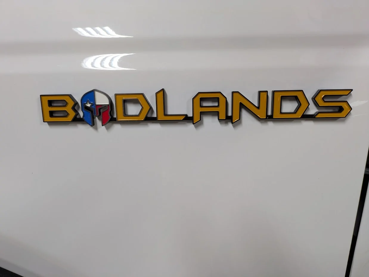 Ford Bronco Fender badge for wildtrak. 1776469583855-7t