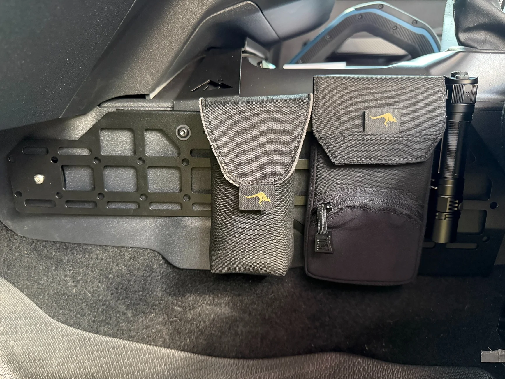 Ford Bronco Mountains2Metal Center Console Molle panel IMG_1501