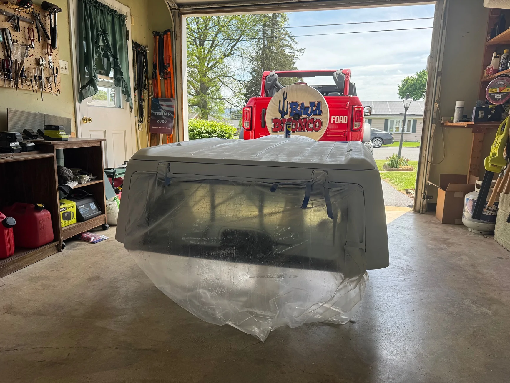 Ford Bronco Plasti Dip White Hardtop – Budget Heritage Vibes Achieved IMG_6377