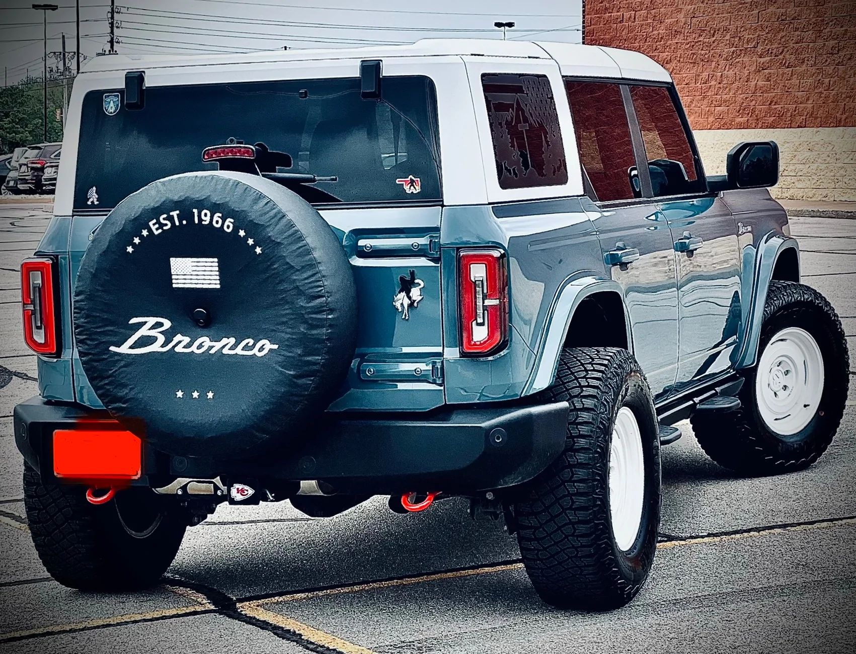 Ford Bronco Plasti Dip White Hardtop – Budget Heritage Vibes Achieved IMG_6783