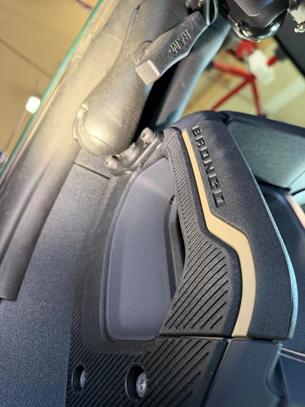 Ford Bronco Garmin Tread Overland Mounting installed - Cheapish IMG_5724