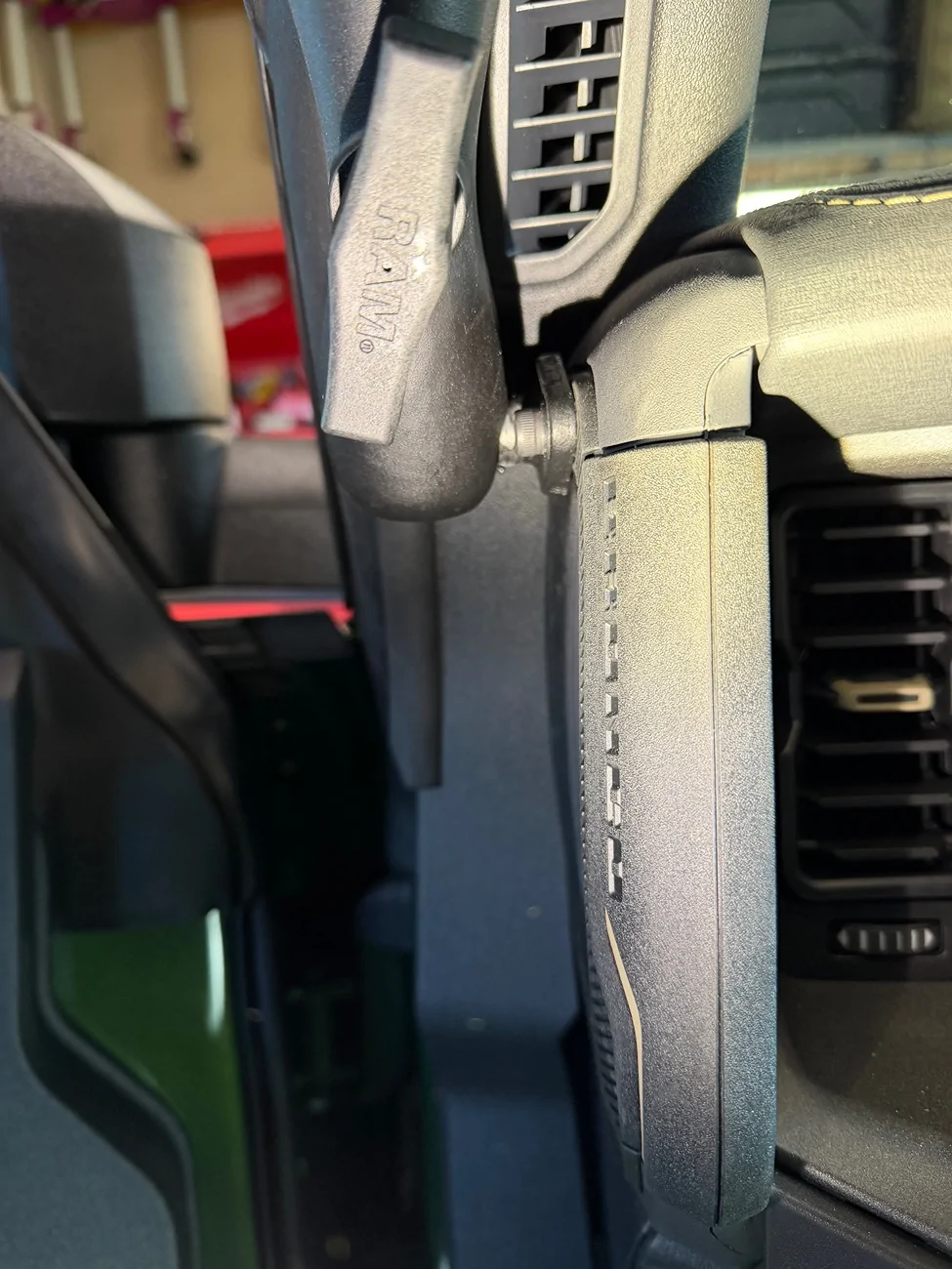 Ford Bronco Garmin Tread Overland Mounting installed - Cheapish IMG_5723