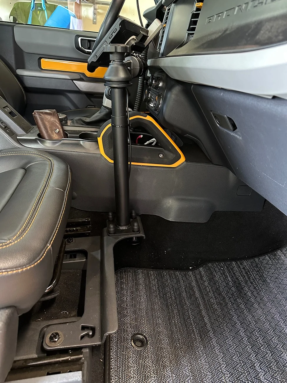 Ford Bronco Garmin Tread Overland Mounting installed - Cheapish IMG_4165
