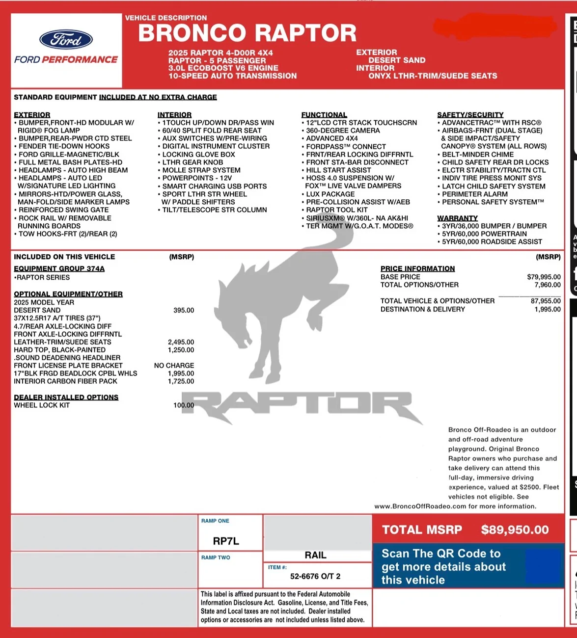 Ford Bronco April 2026 - what prices are people seeing for leftover 2025s? IMG_8542