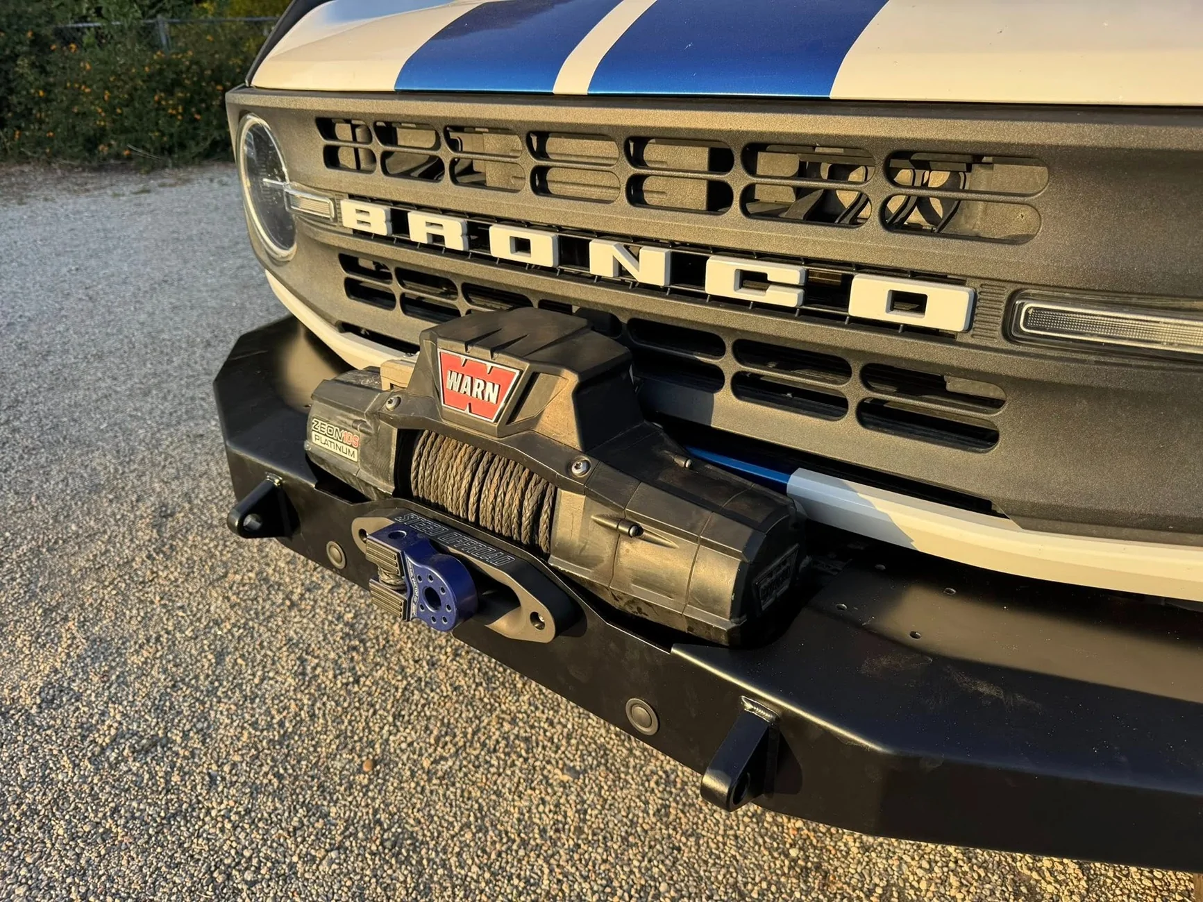 Ford Bronco Anybody running an ICON Impact Armor front winch bumper? winch6