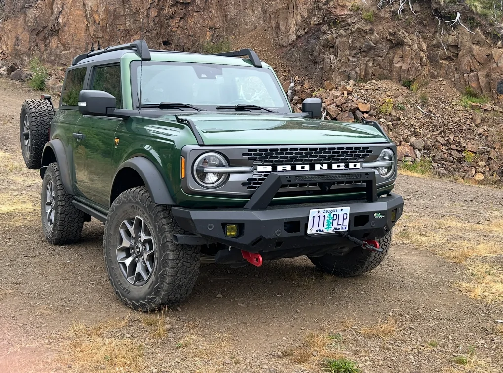 Ford Bronco 2025 badlands camera restriction IMG_3490