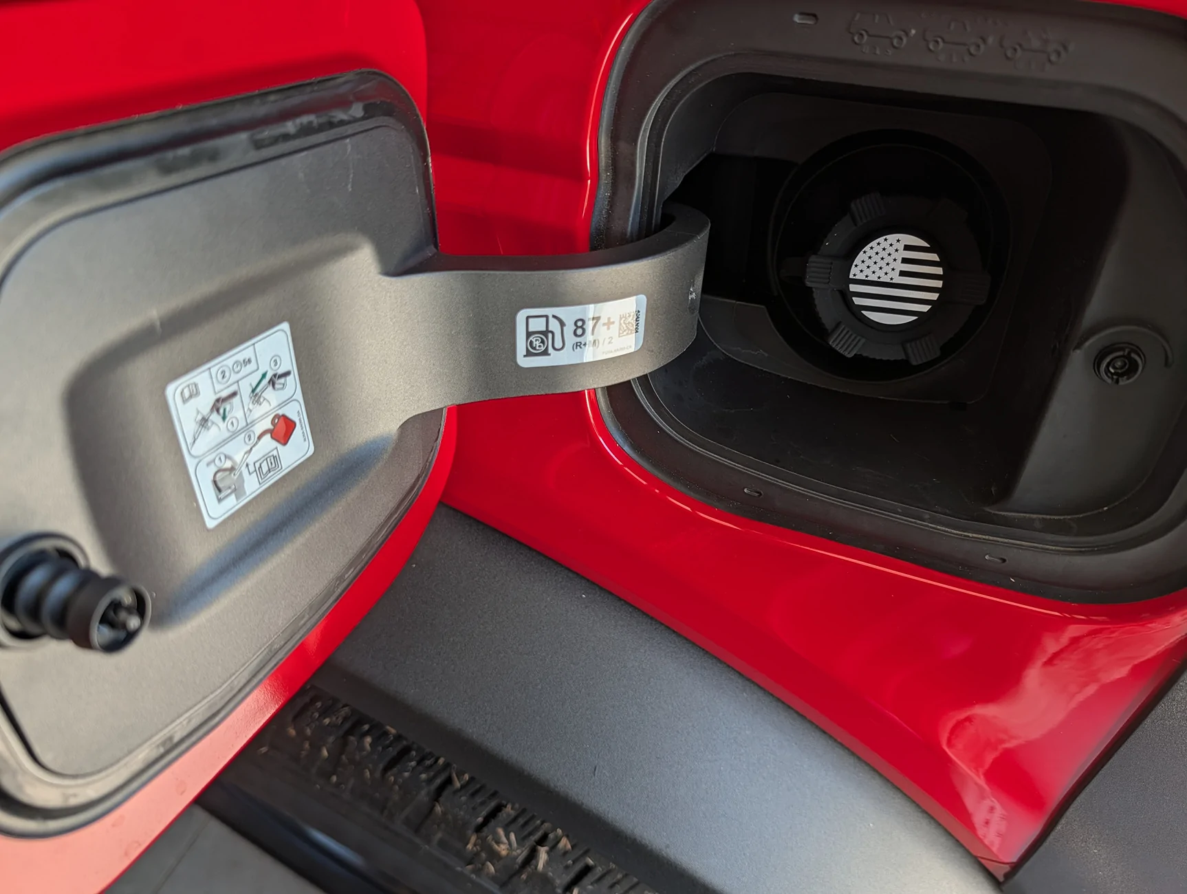 Ford Bronco Fuel cap cover? PXL_20260421_155936557