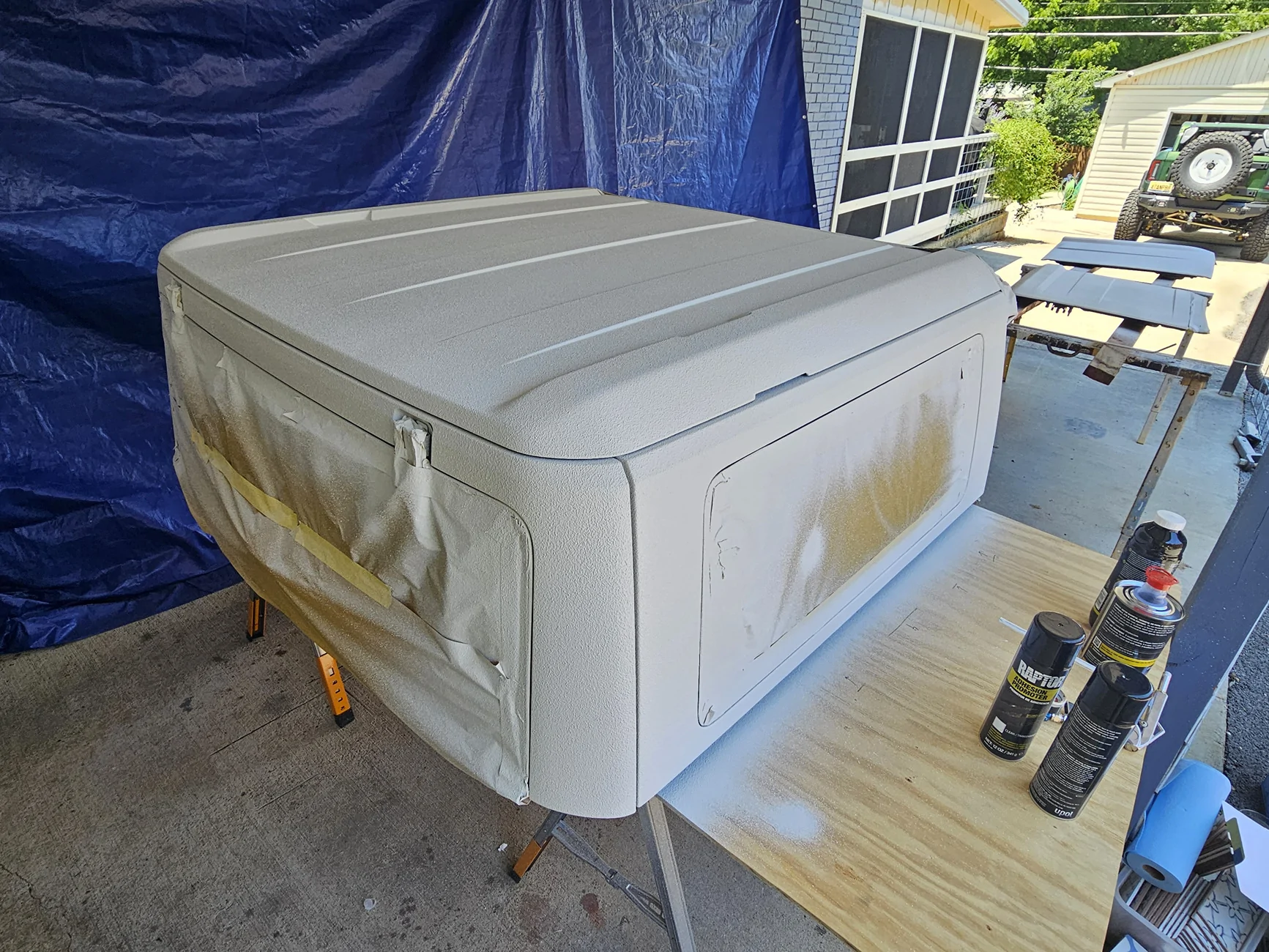 Ford Bronco Plasti Dip White Hardtop – Budget Heritage Vibes Achieved 20240615_115759