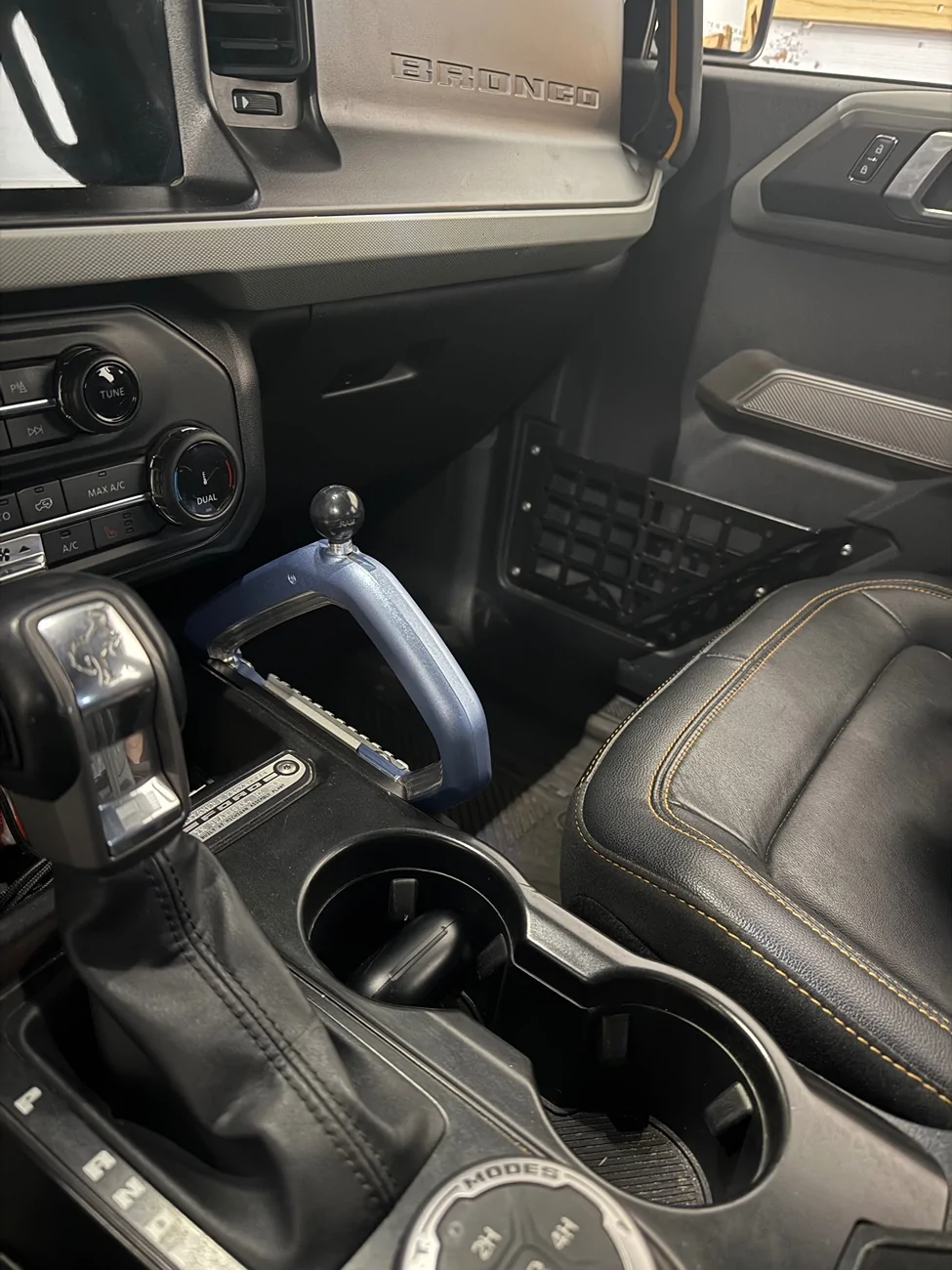 Ford Bronco Garmin Tread Overland Mounting installed - Cheapish IMG_1738
