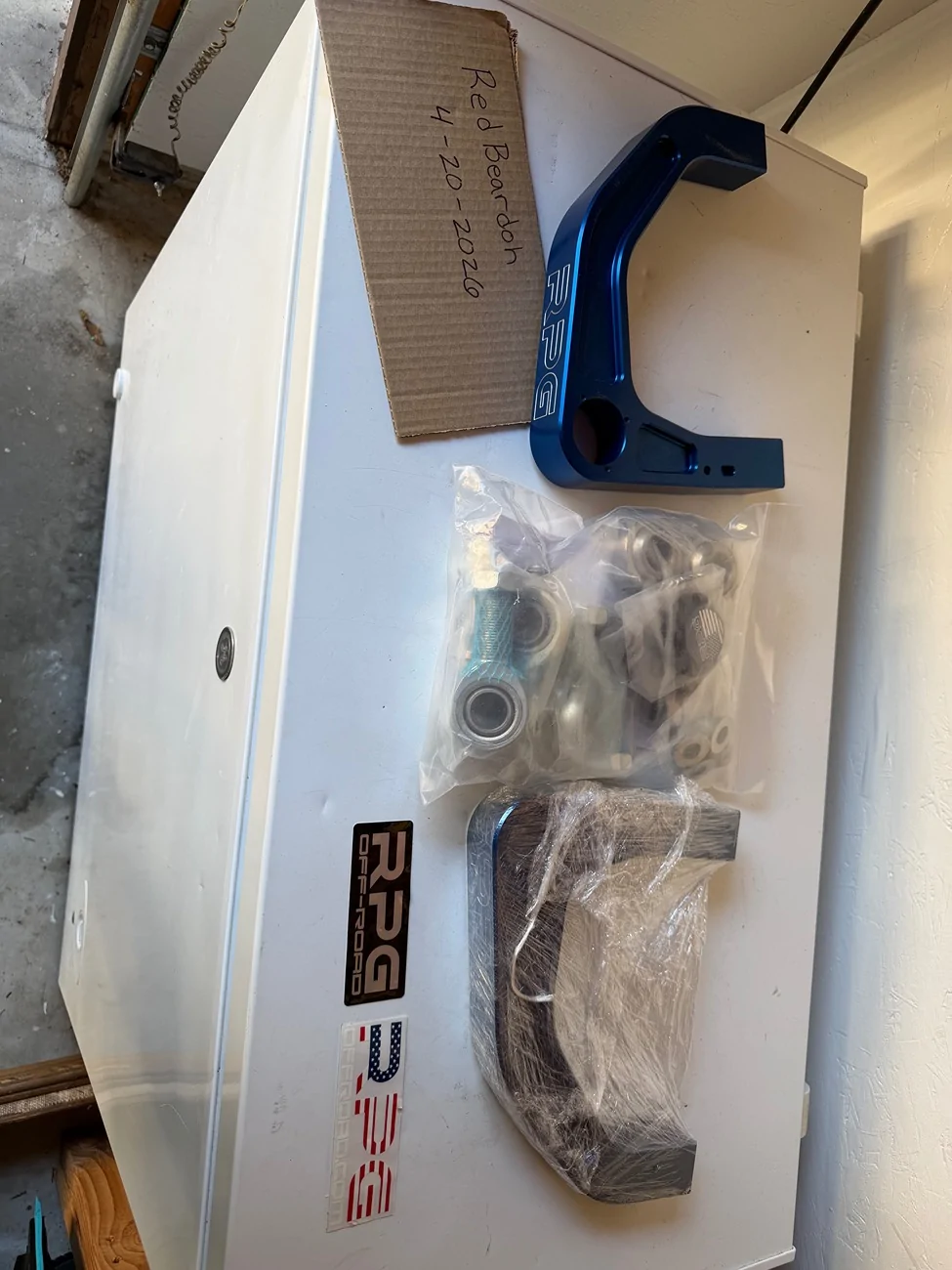 Ford Bronco FS - NEW IN BOX RPG Billet Upper Control Arm Kit in King Blue - $700 OBO IMG_3524