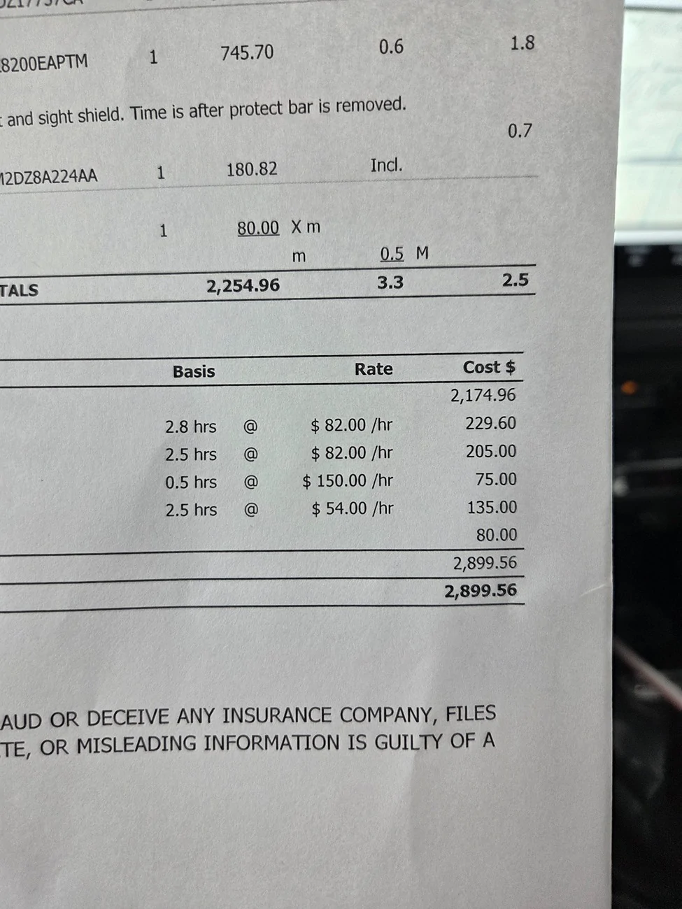 Ford Bronco Guess how much to fix 20260422_114308