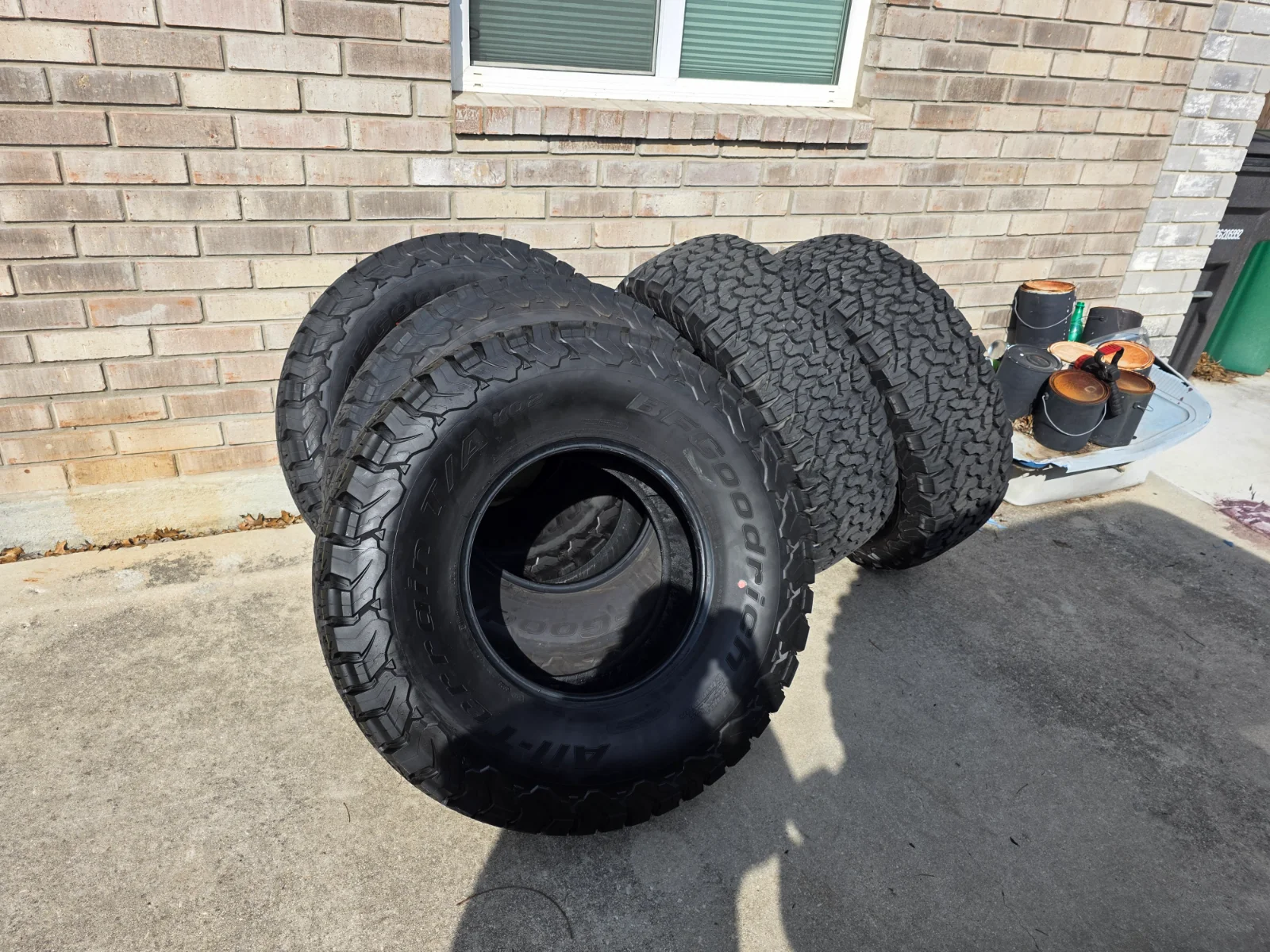 Ford Bronco Raptor 37" BFG's and Beadlock capable wheel takeoff's for sale. Fits Bronco and F150 Raptors. 20260414_170520