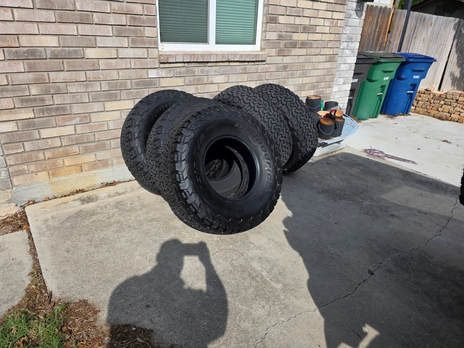 Ford Bronco Raptor 37" BFG's and Beadlock capable wheel takeoff's for sale. Fits Bronco and F150 Raptors. 20260414_170525