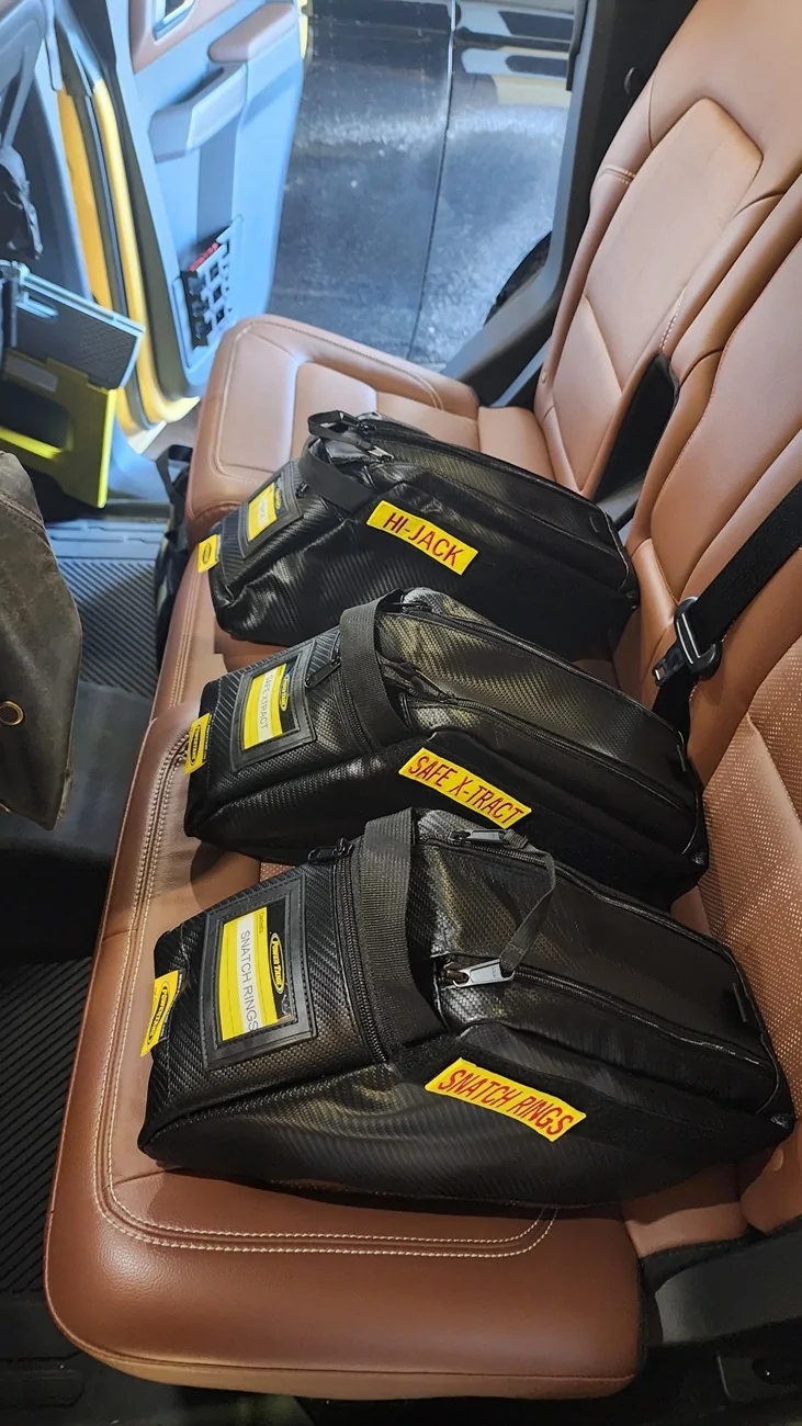 Ford Bronco under back seat storage options 20250207_165346