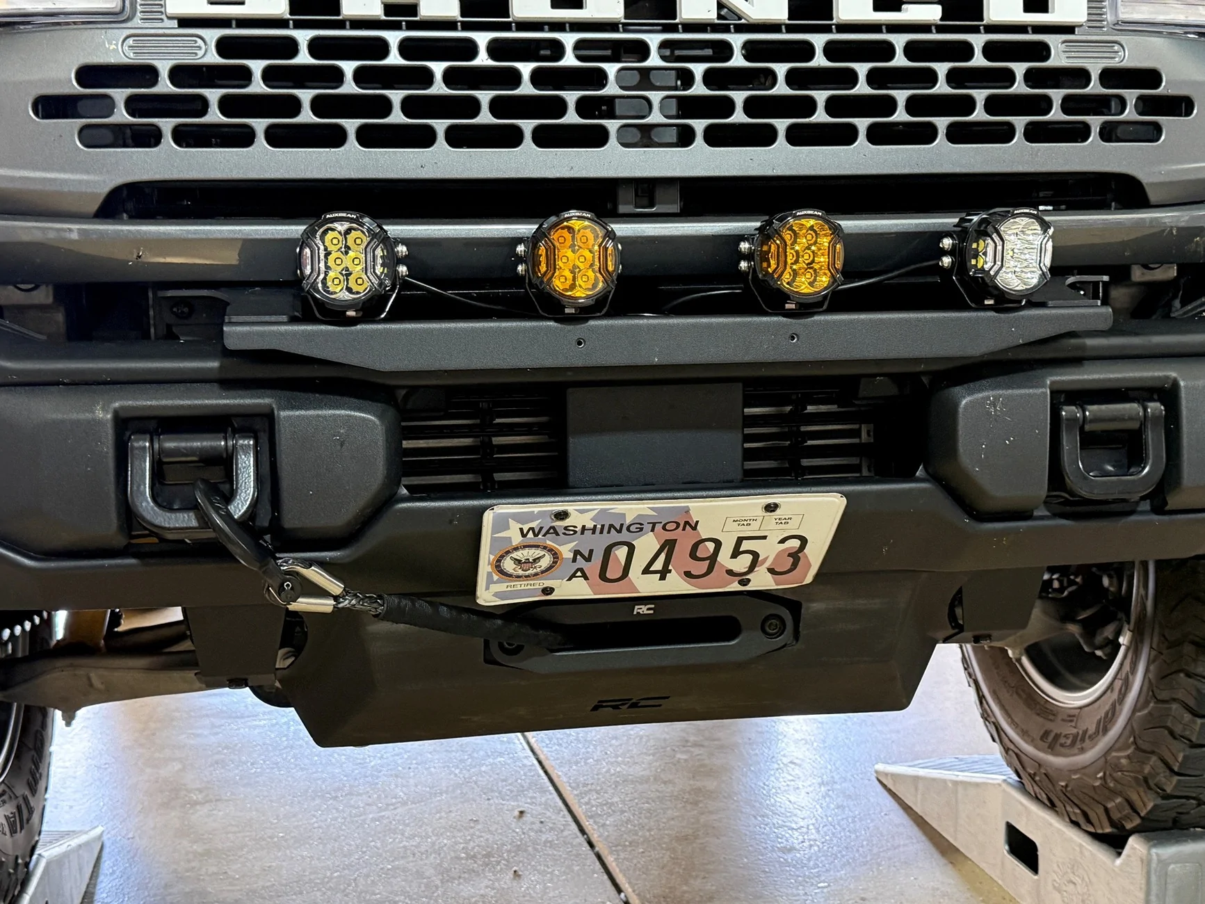 Ford Bronco What did you do TO / WITH your Bronco today? 👨🏻‍🔧🧰🚿🛠 Bronco Winch