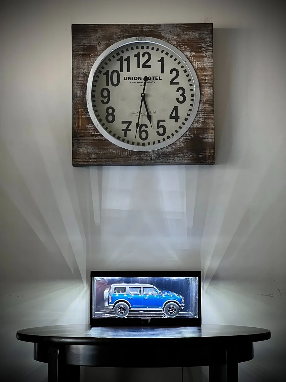 Ford Bronco The Official Bronco6G Photo Challenge Game 📸 🤳 Bronco toy clock display
